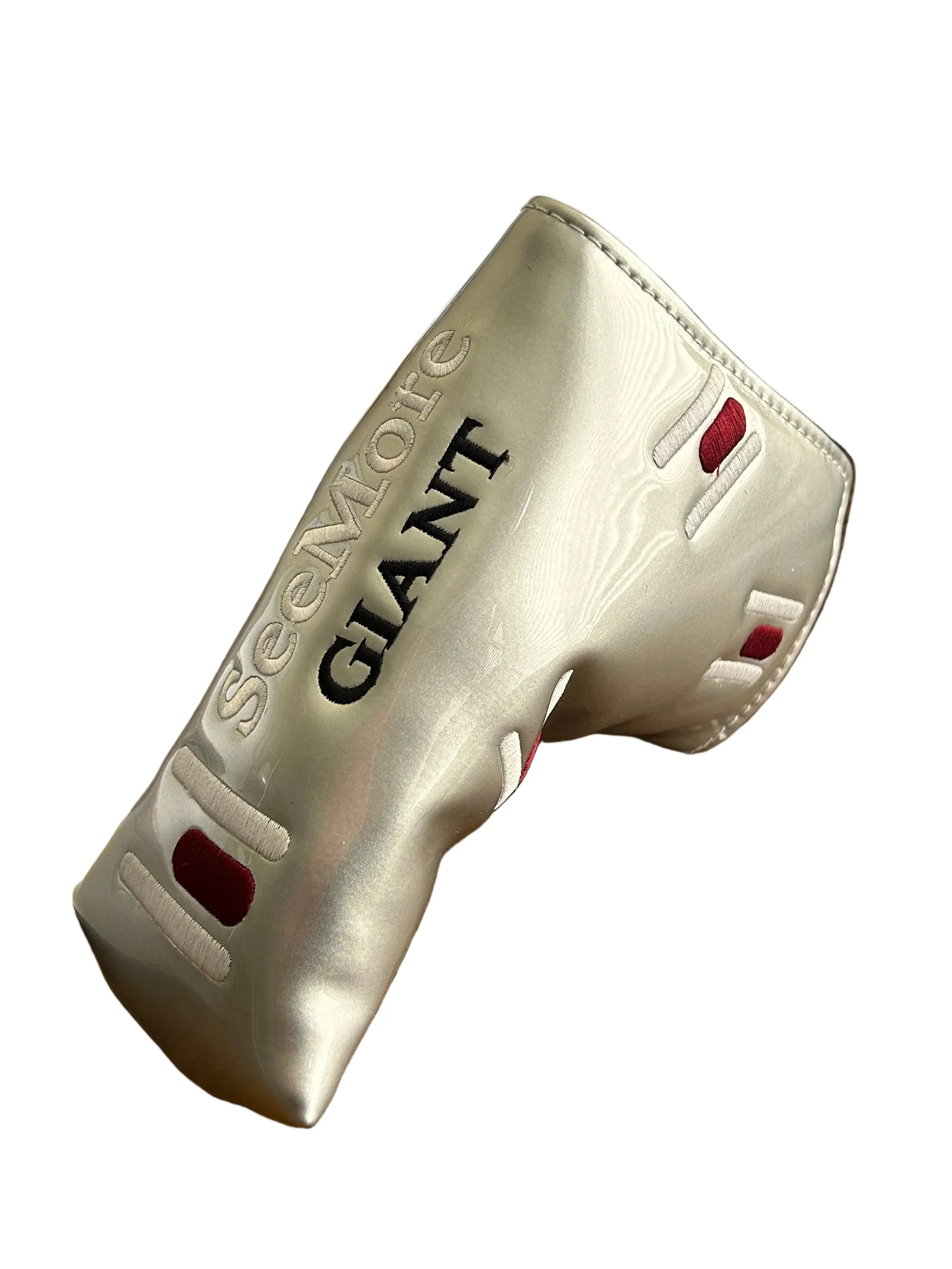 SeeMore - Giant Silver Metallic w/ Floating RST Ball Marker Blade Putter Headcover
