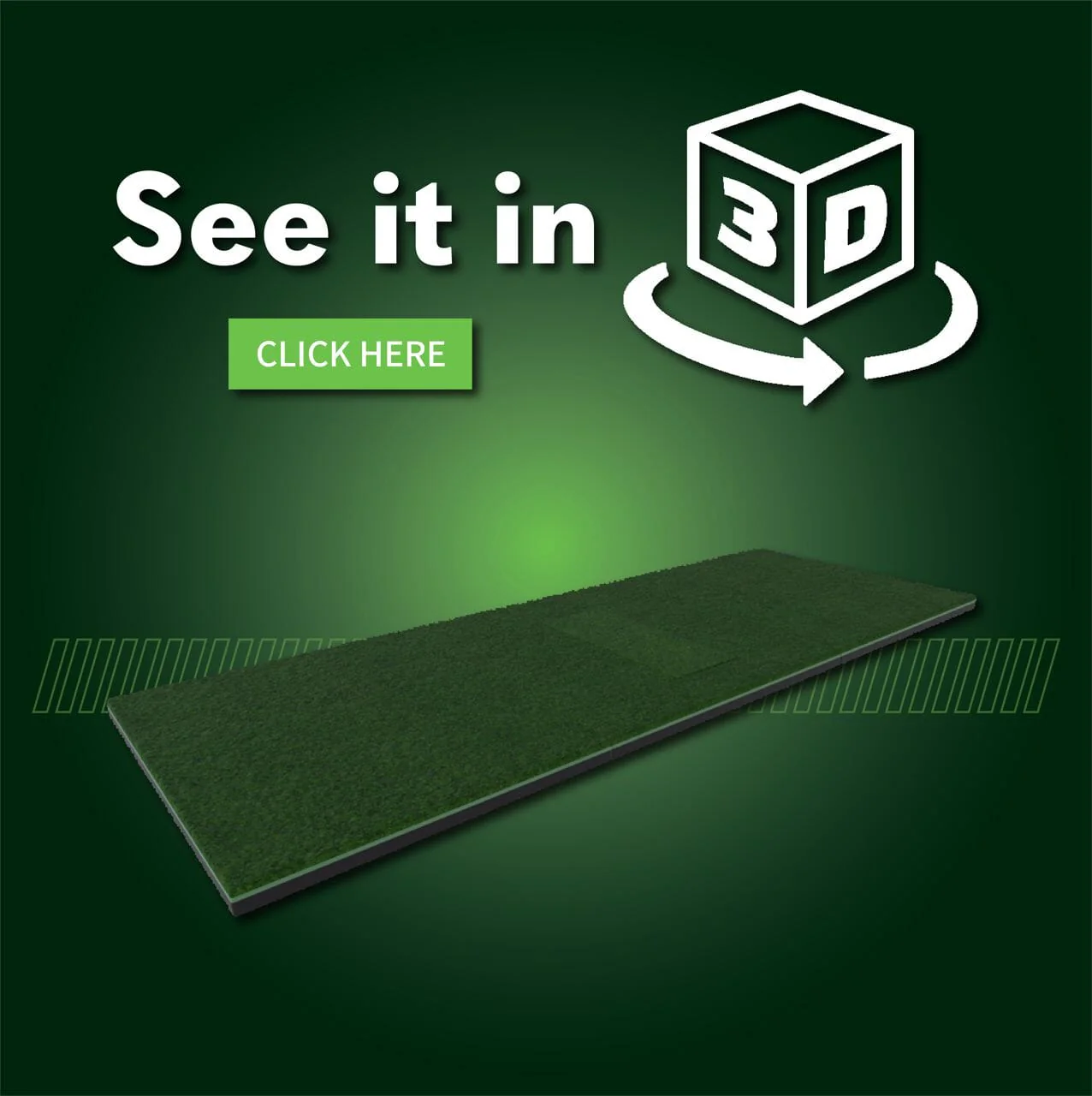 SIGPRO Softy 4' x 10' Golf Mat - Image 2