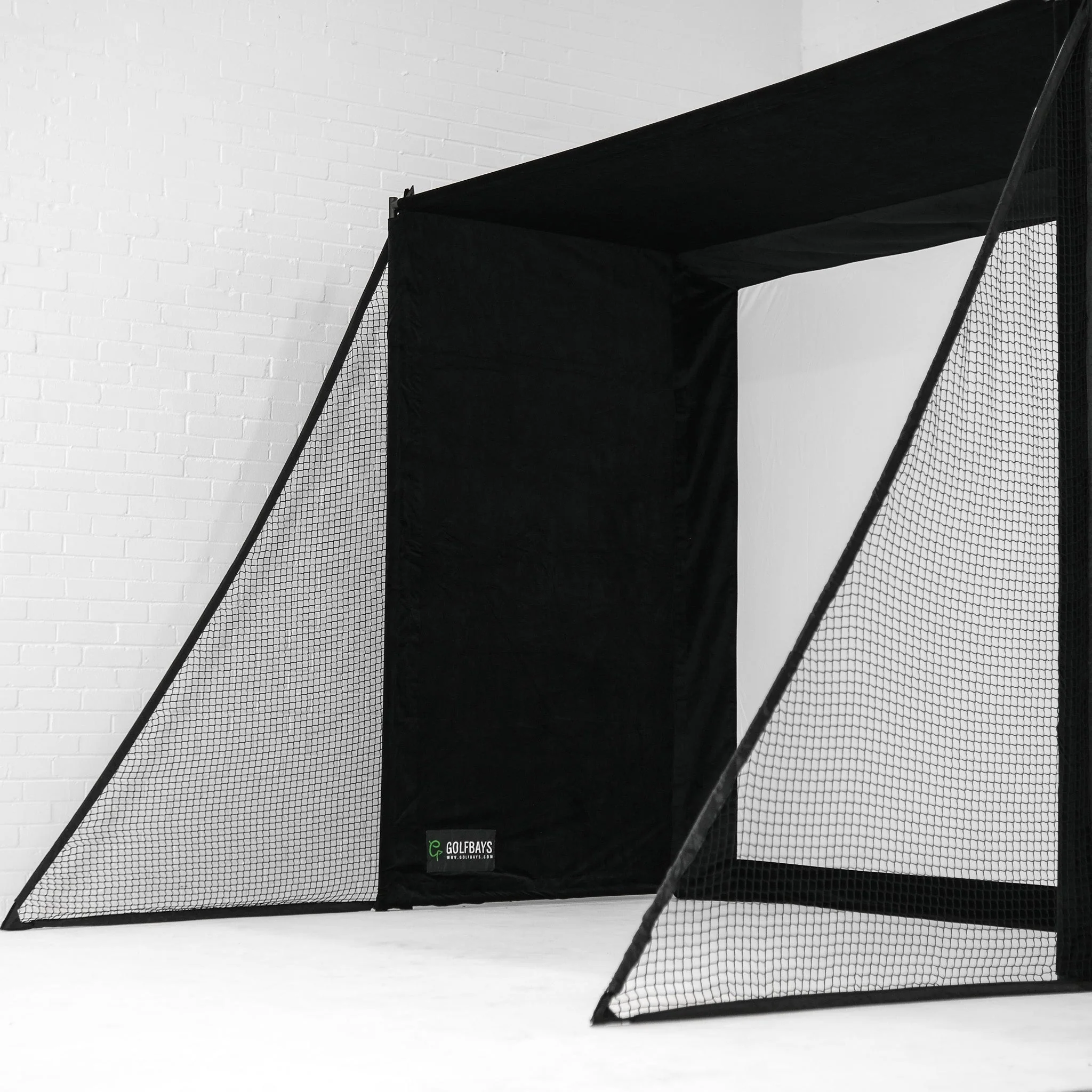 SimBox Golf Simulator Enclosure - 7 sizes, Pro + Impact Screen and Frame INCLUDES FREE SIDE BARRIERS - Image 13