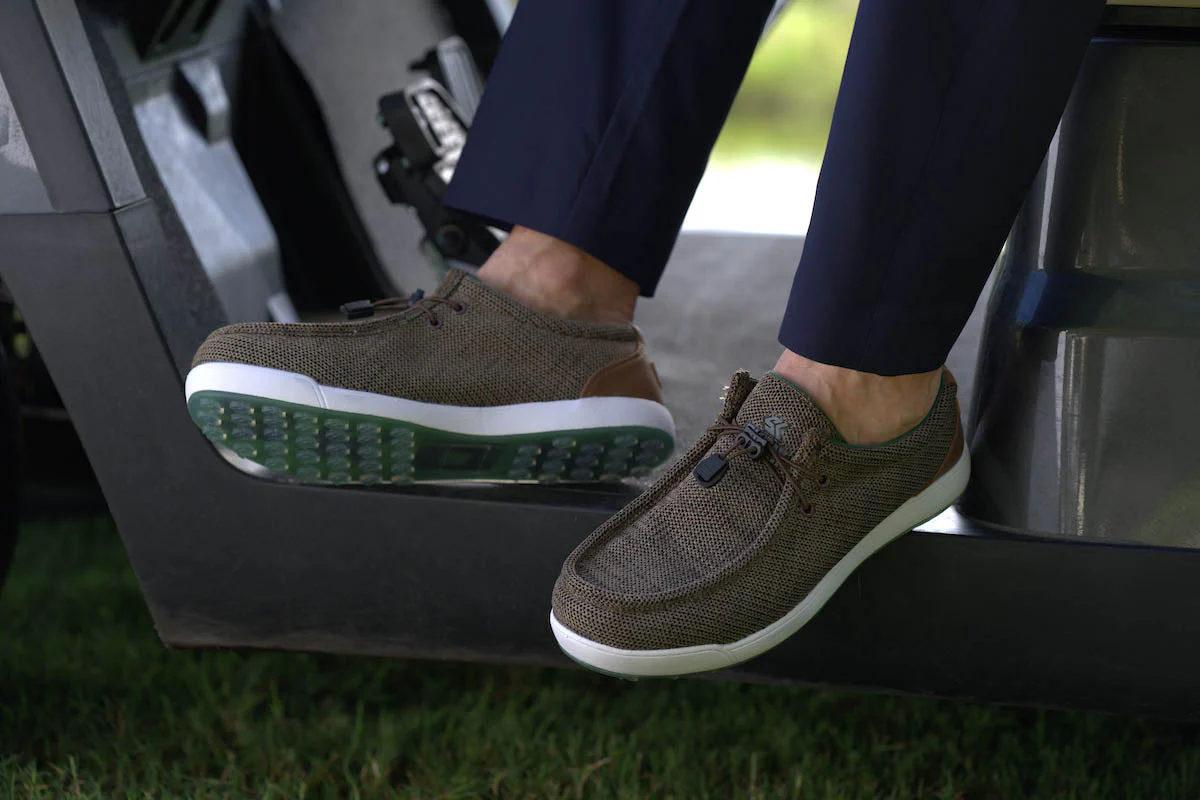SKŌNI Men's Golf Shoe - Brown - Image 2
