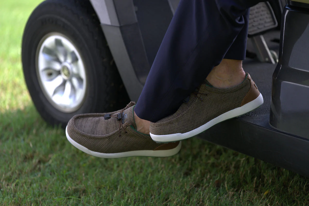 SKŌNI Men's Golf Shoe - Brown - Image 4