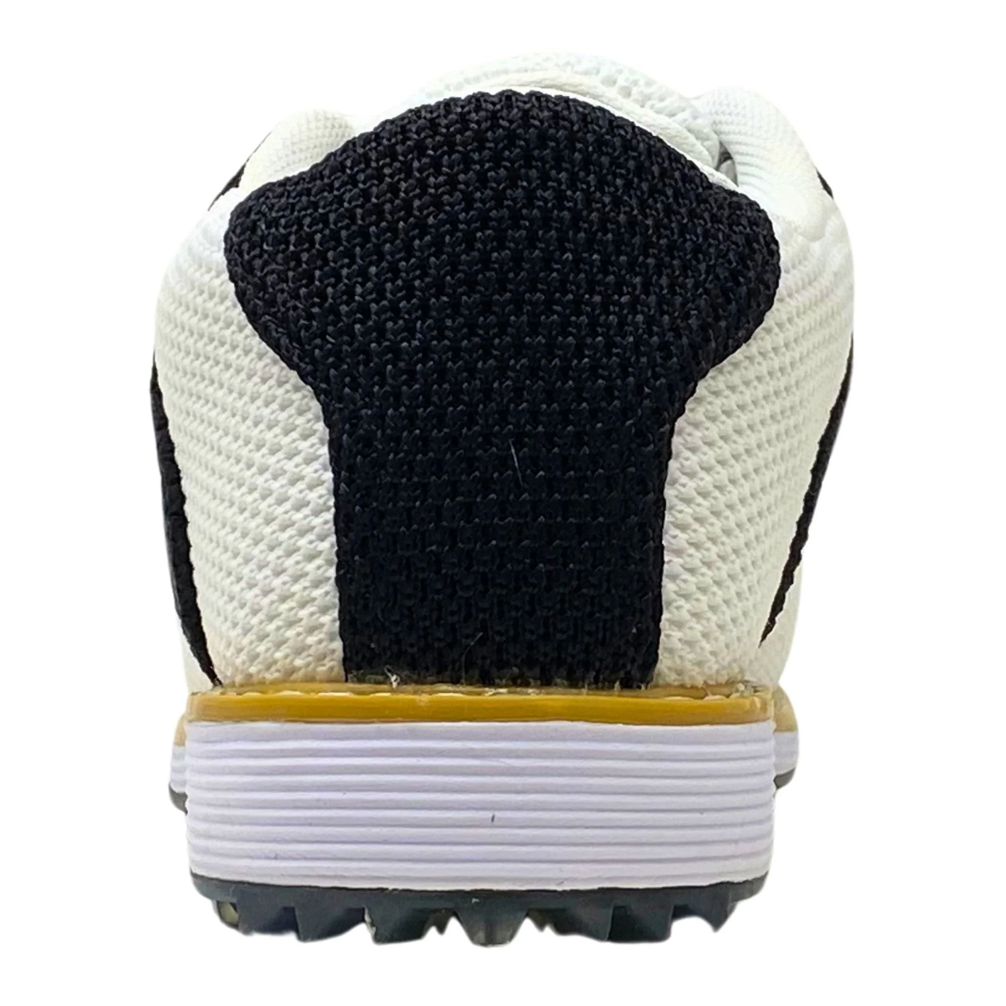 SKŌNI Men's Golf Shoe Waterproof- Black/White Saddle - Image 5