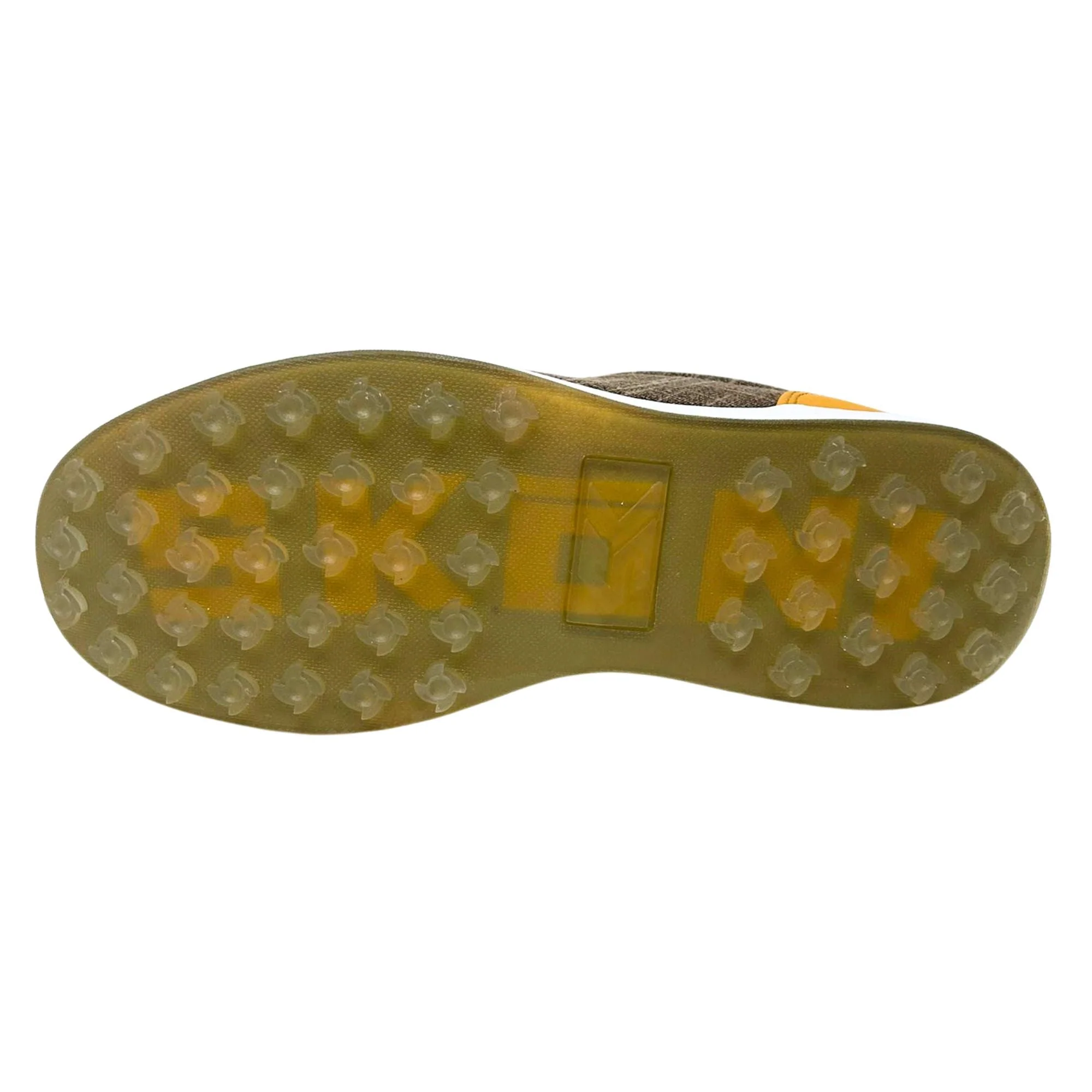 SKŌNI Men's Golf Shoe Waterproof- Brown/Ochre - Image 4