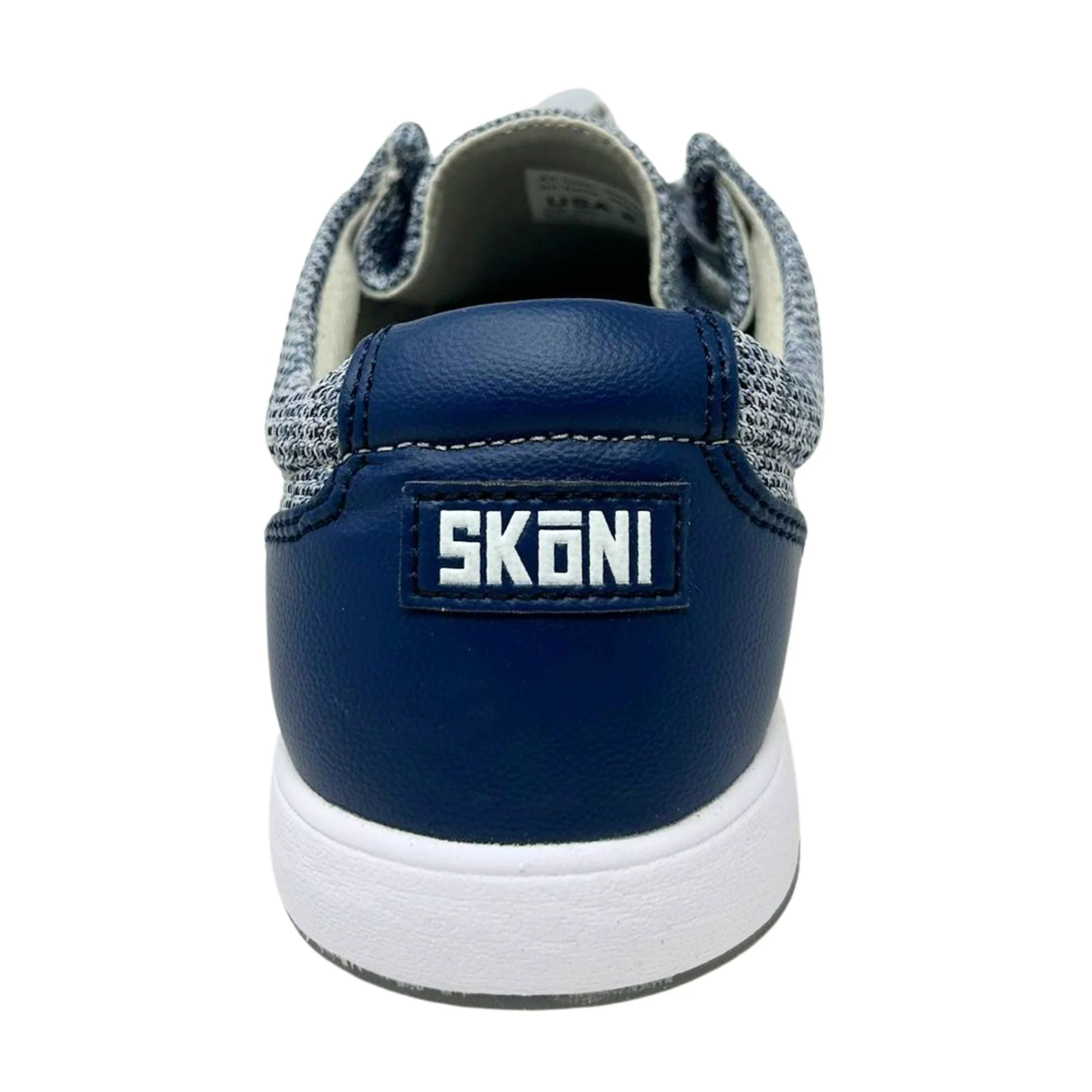 SKŌNI Men's Golf Shoe Waterproof- Grey/Navy - Image 3
