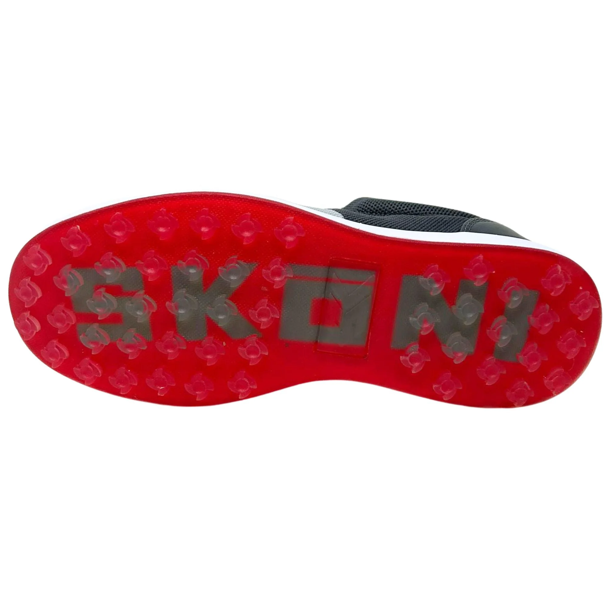 SKŌNI Men's Golf Shoe Waterproof- Grey/Red - Image 4