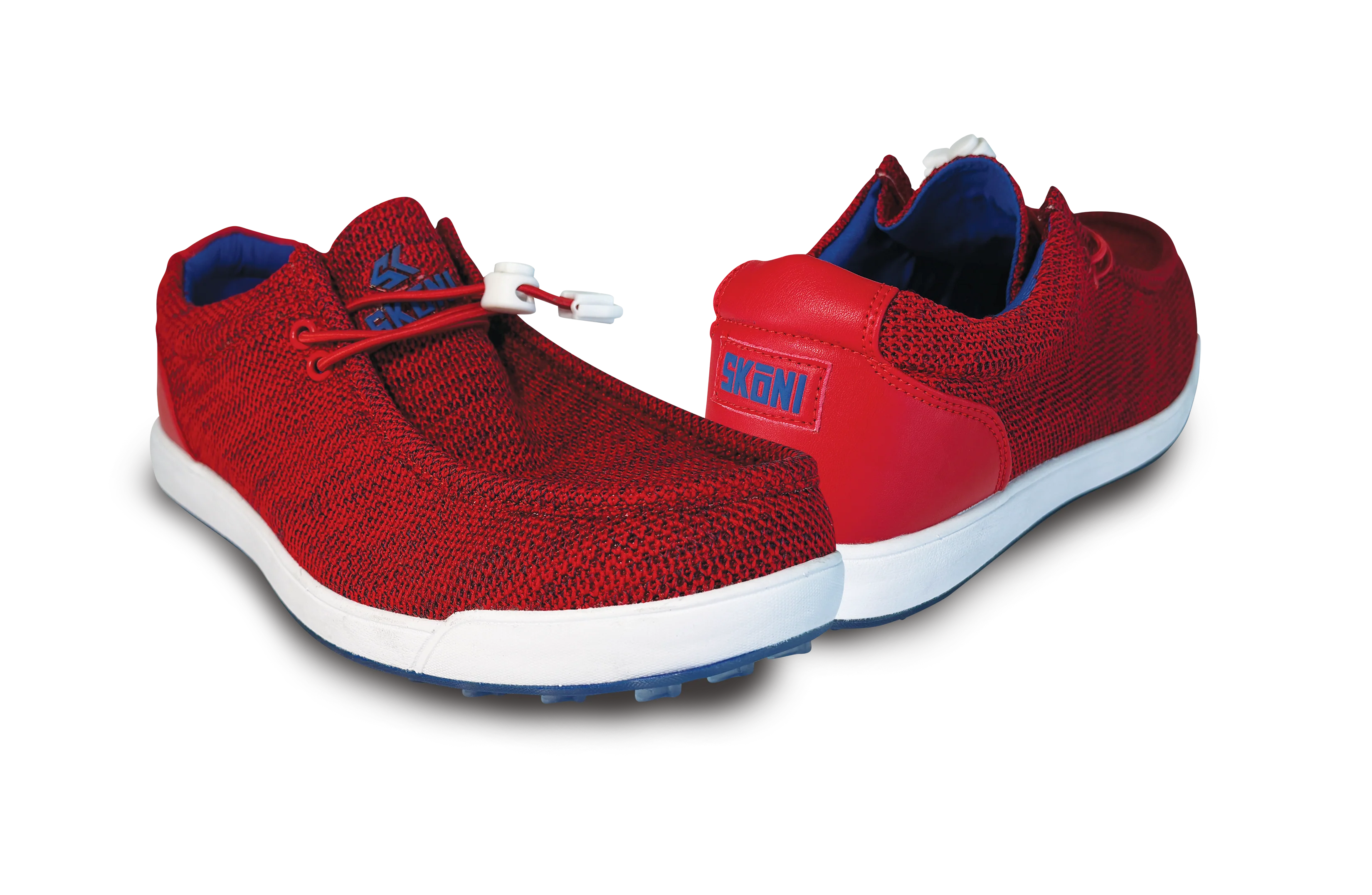 SKŌNI Men's Golf Shoe Waterproof- Red - Image 2