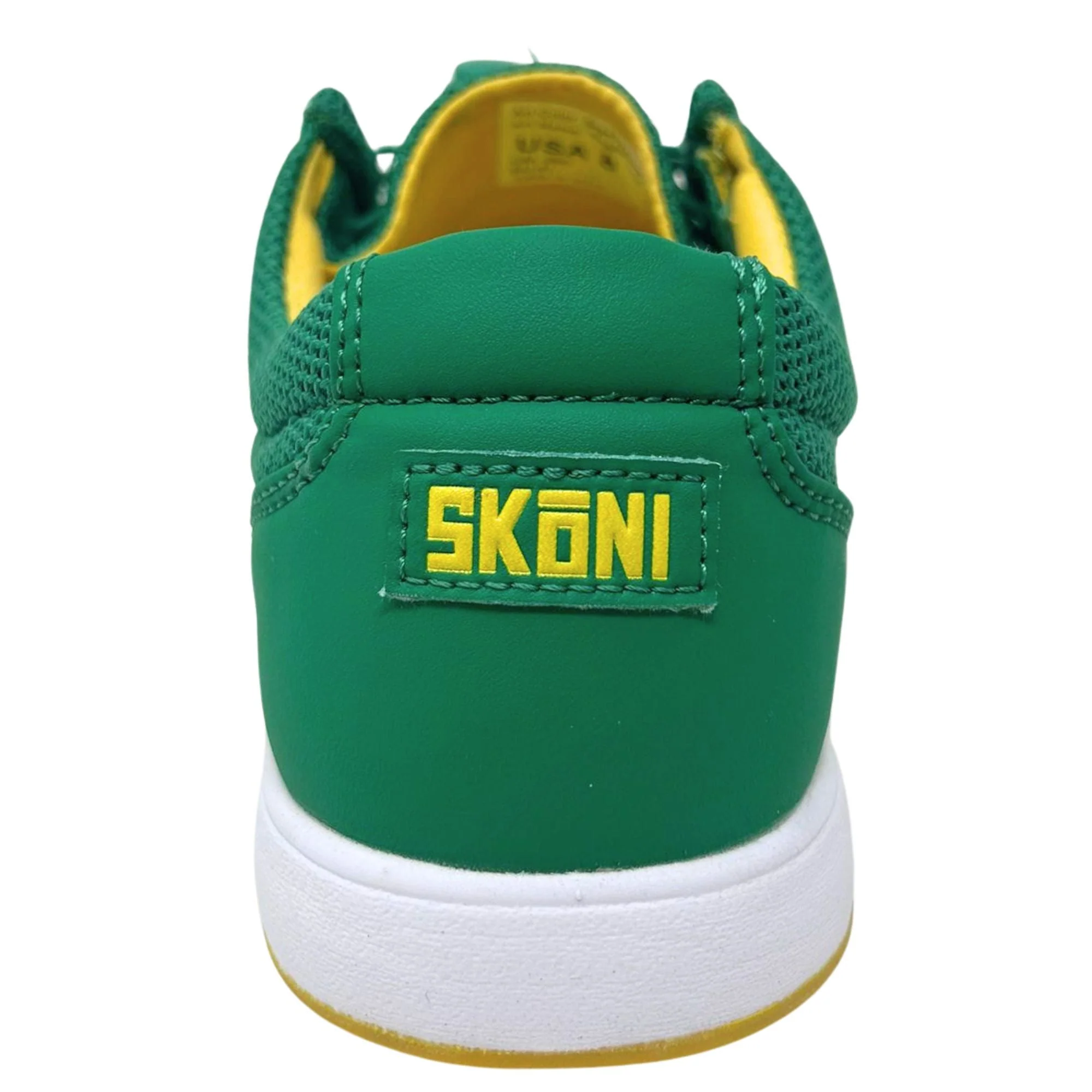 SKŌNI Women's Golf Shoe Waterproof- Green/Yellow - Image 3