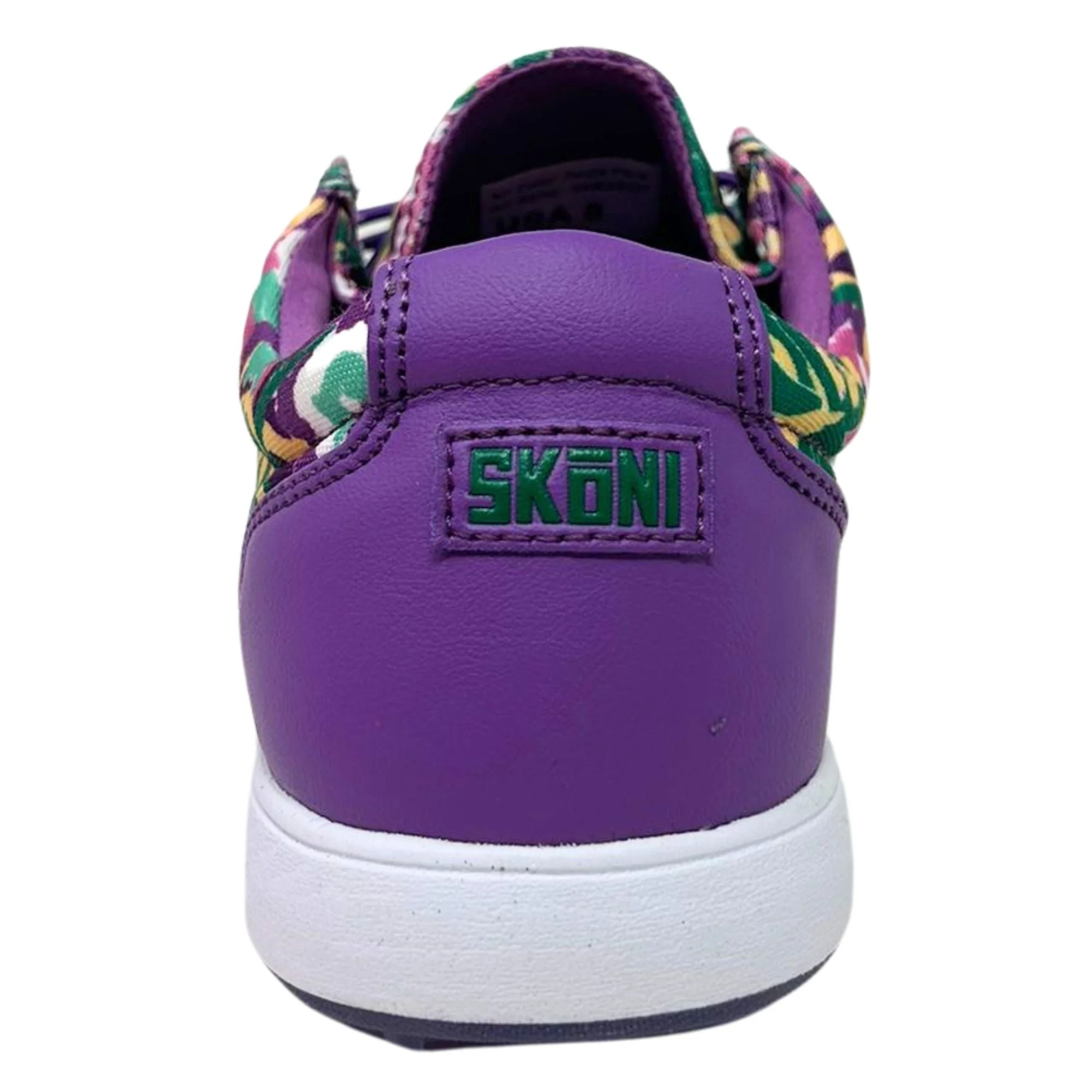 SKŌNI Women's Golf Shoe Waterproof- Purple Floral - Image 3