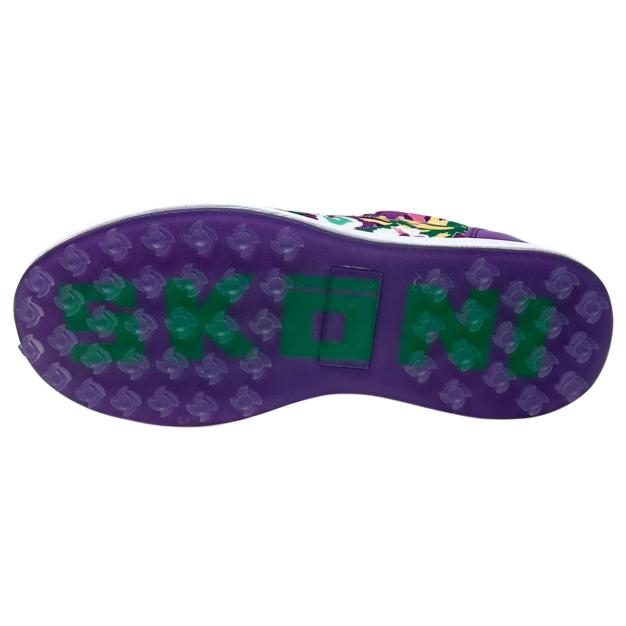 SKŌNI Women's Golf Shoe Waterproof- Purple Floral - Image 4