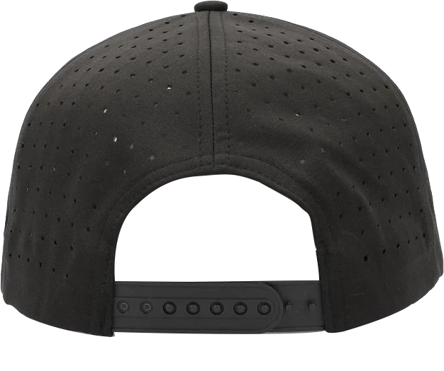 Skull And Crossbones Black Golf Hat - Image 4