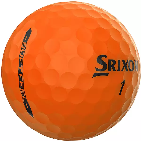 Srixon 2025 Soft Feel 14 Brite Orange Golf Balls - Image 3