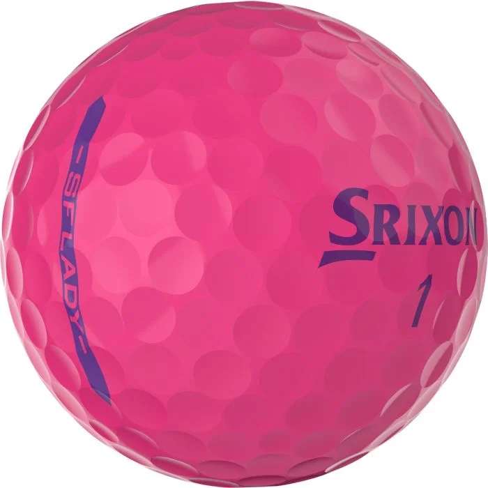 Srixon 2025 Soft Feel Lady 9 Passion Pink Golf Balls - Image 3