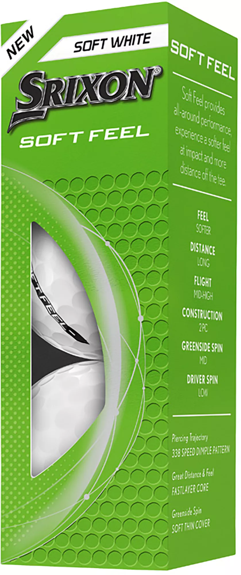 Srixon 2025 Soft Feel 14 Soft White Golf Balls - Image 5