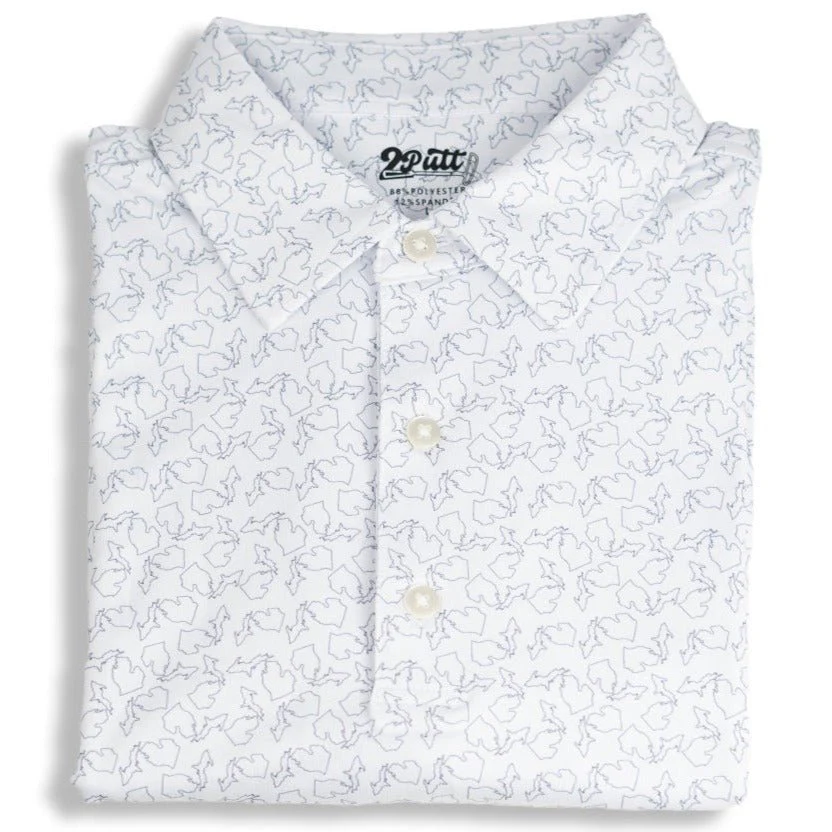 State of Michigan Men's Polo