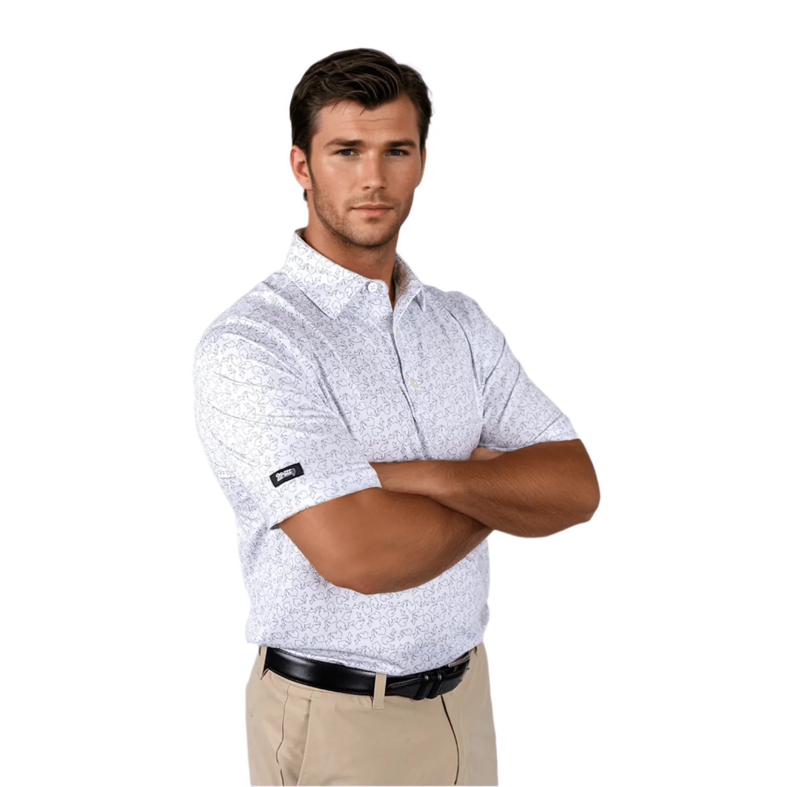 State of Michigan Men's Polo - Image 2