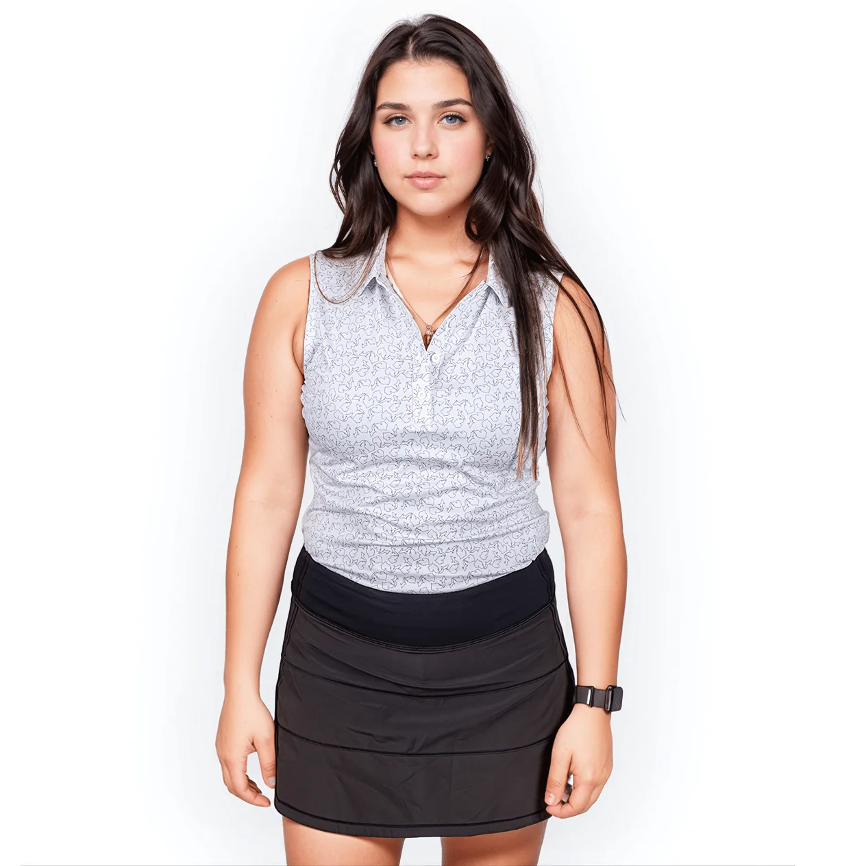 State of Michigan Women's Polo (Sleeveless) - Image 2