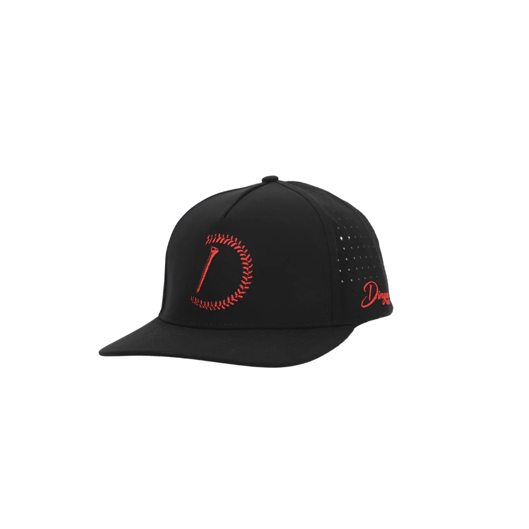 Stitch Black Golf Hat