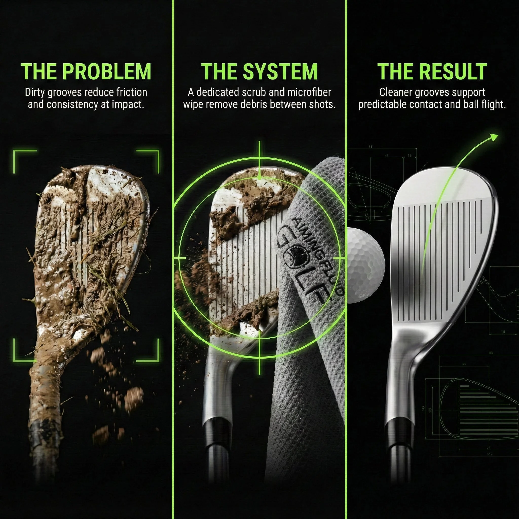 Stubby Magnetic Golf Towel + Landing Pad System - Image 4