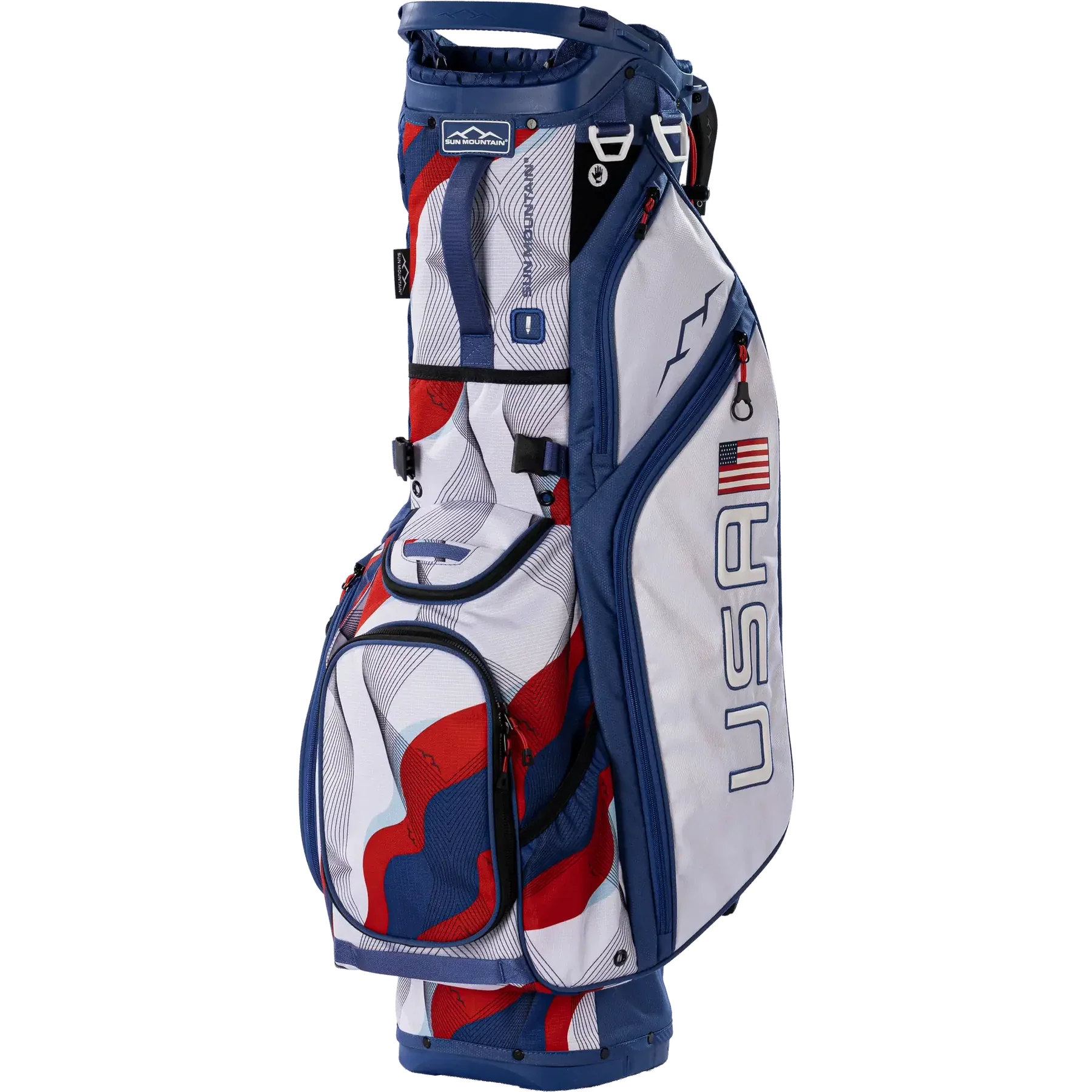 Sun Mountain Limited Edition USA Eclipse E-3.5 14-Way Stand Bag - Image 3