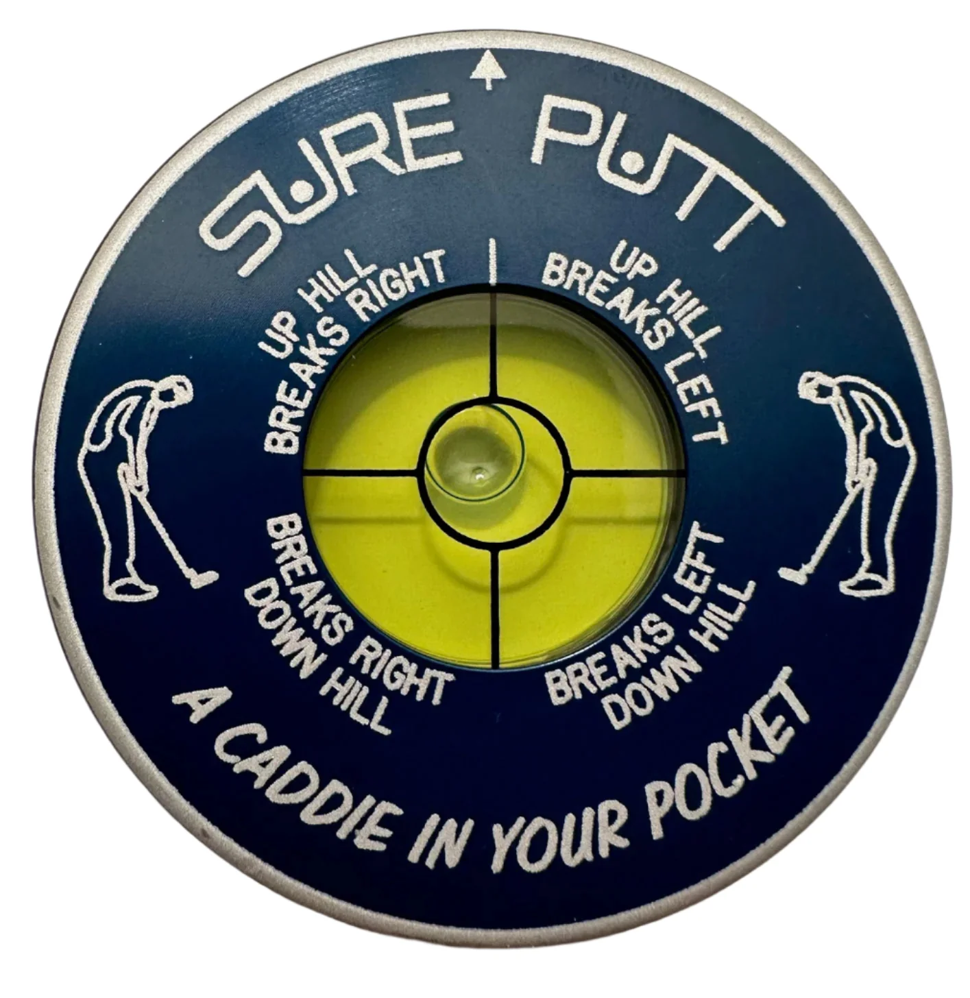 Sure Putt Pro Golf Green Reader - Navy Blue