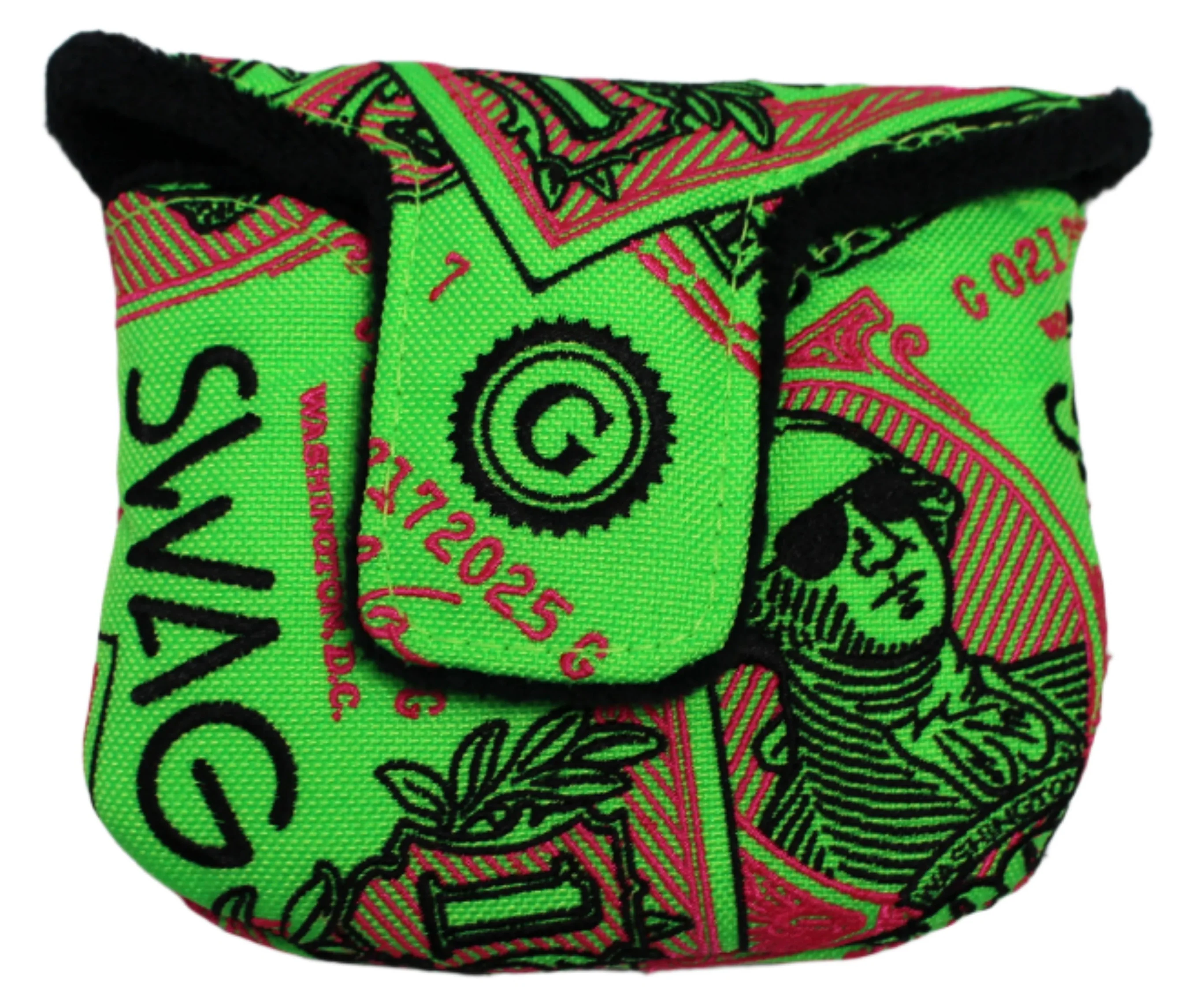 Swag Golf - Almighty Dollar 5.0 Washington Mallet Putter Headcover *opened, no bag* - Image 2