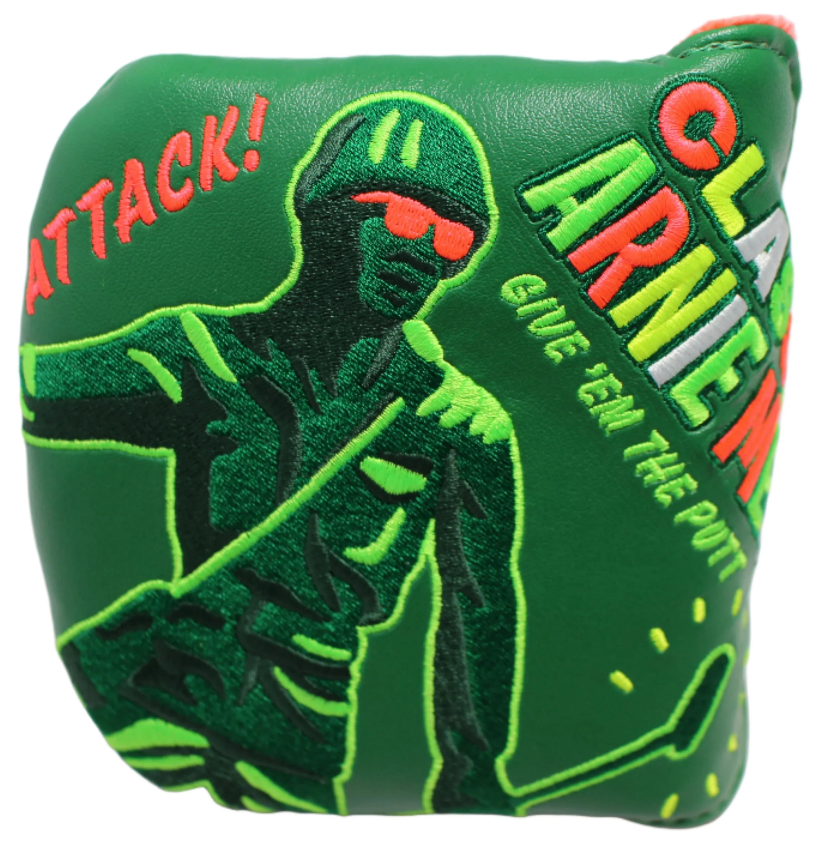 Swag Golf - Arnie Men 2.0 Mallet Putter Headcover 2.0 *opened, no bag* - Image 2