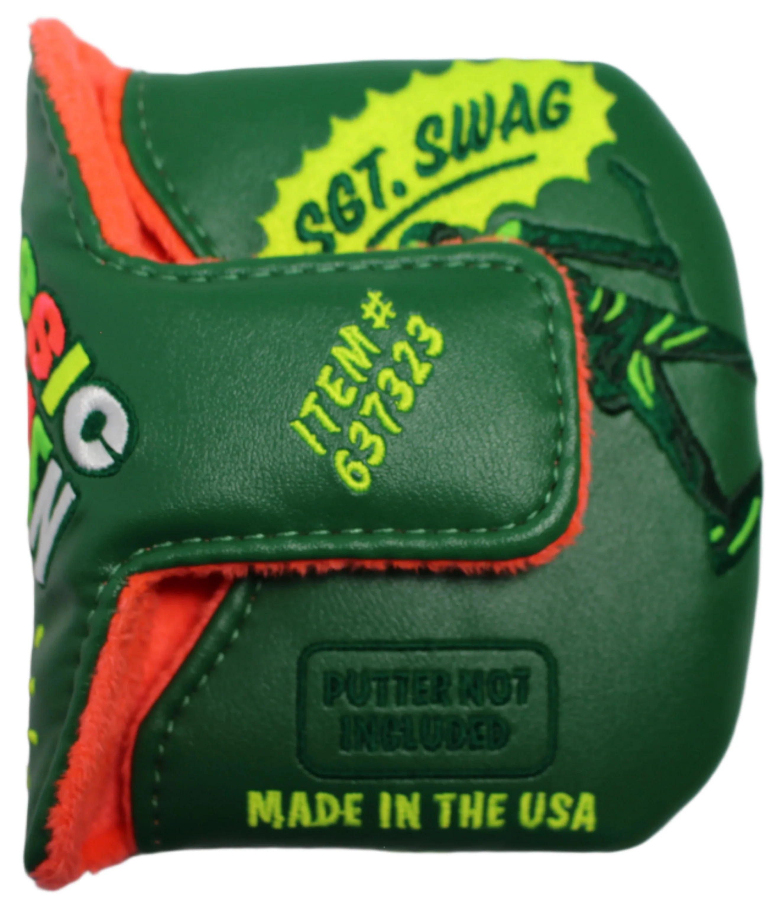 Swag Golf - Arnie Men 2.0 Mallet Putter Headcover 2.0 *opened, no bag* - Image 3