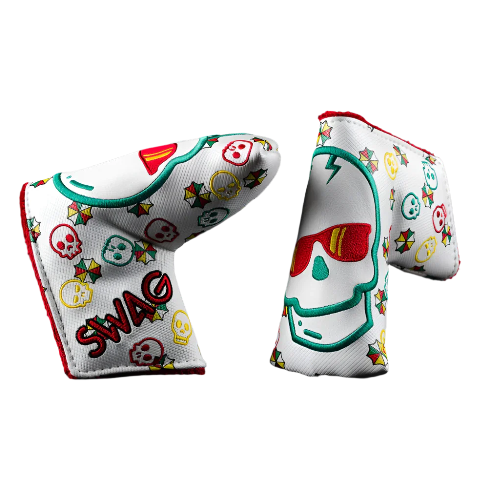 Swag Golf - Arnold Palmer Invitational Sunday Skull 003 (1/50) Blade Putter Headcover *opened, no bag*