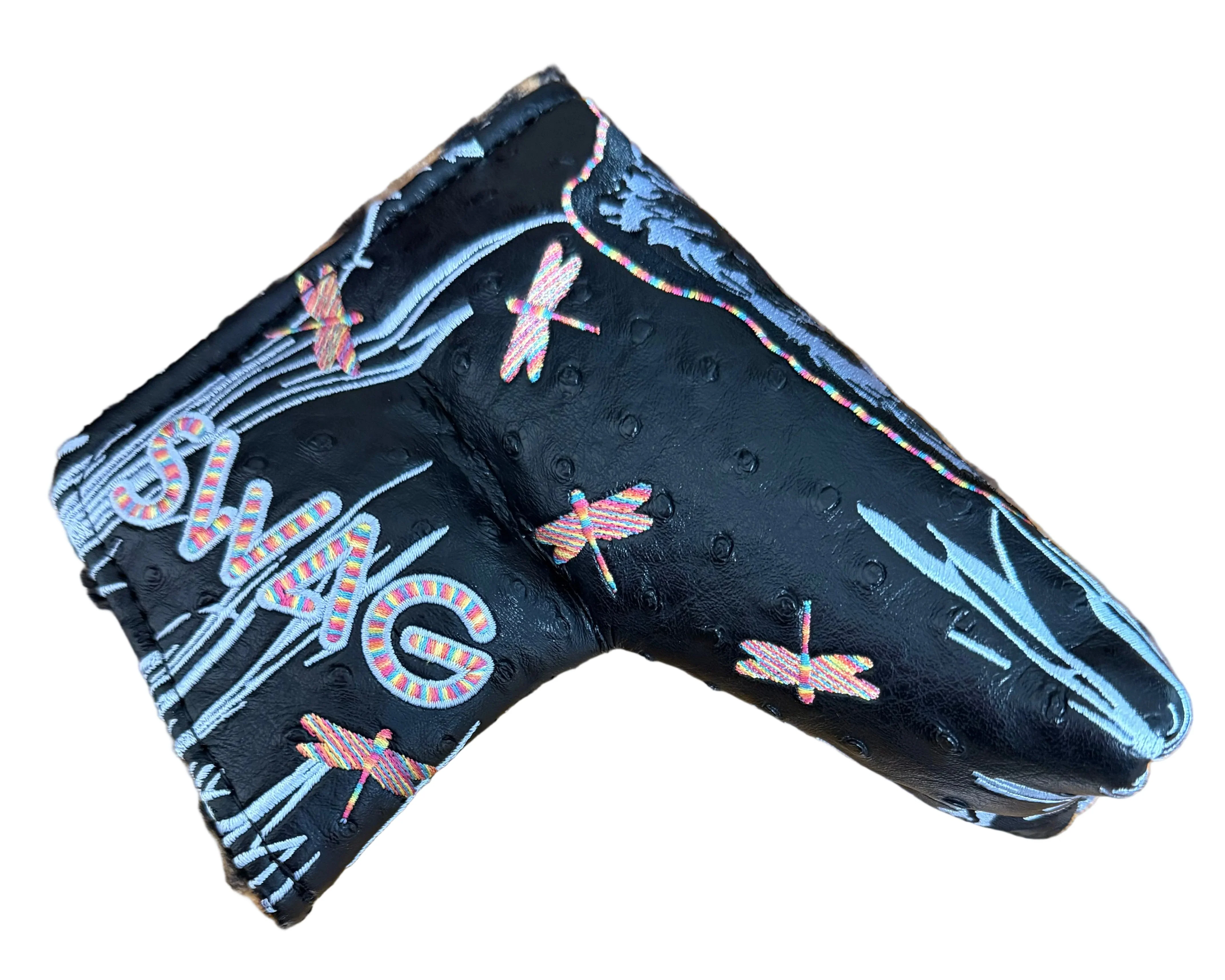 Swag Golf - Black/White Candy Swag Thing Blade Putter Headcover *opened, no bag*