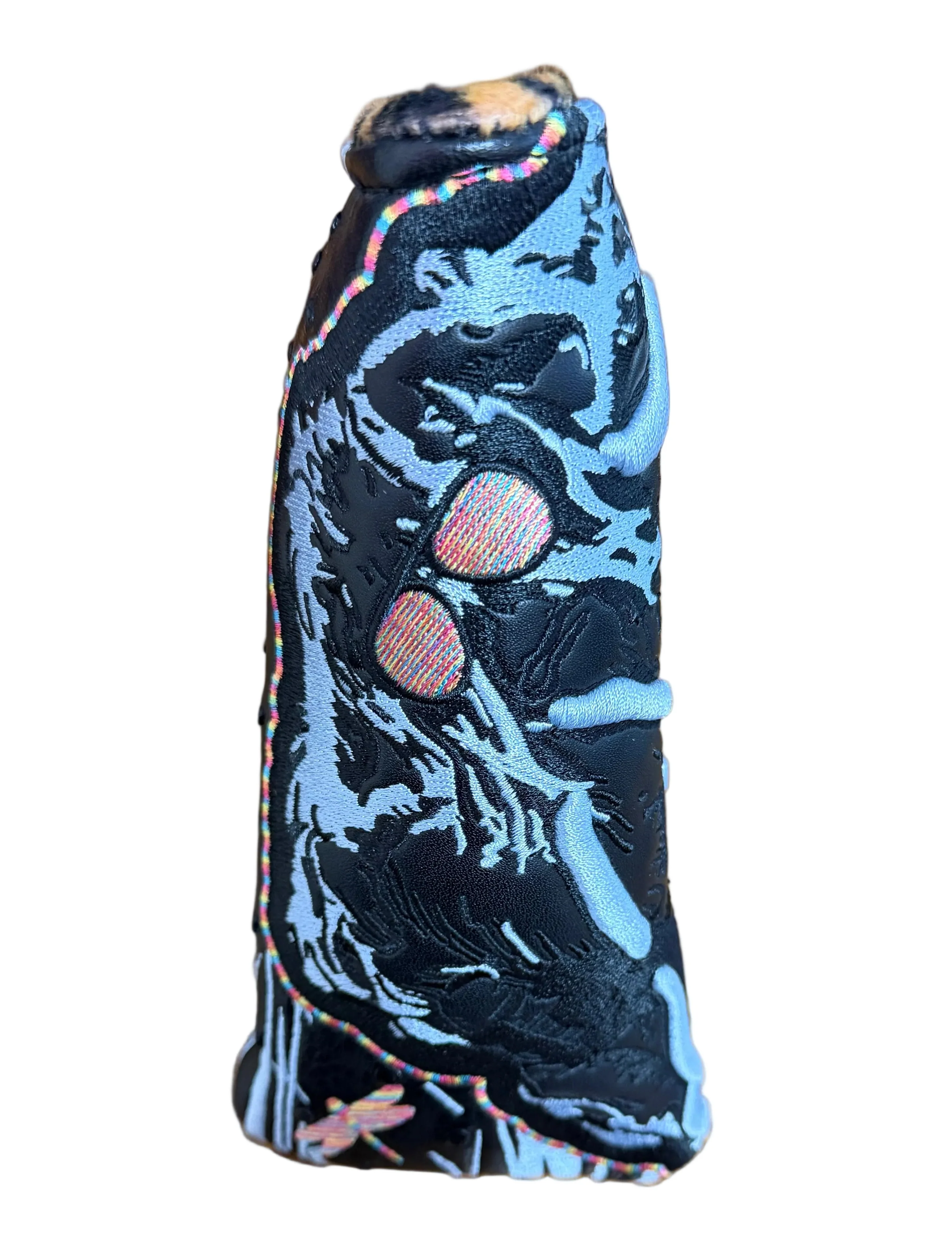 Swag Golf - Black/White Candy Swag Thing Blade Putter Headcover *opened, no bag* - Image 3