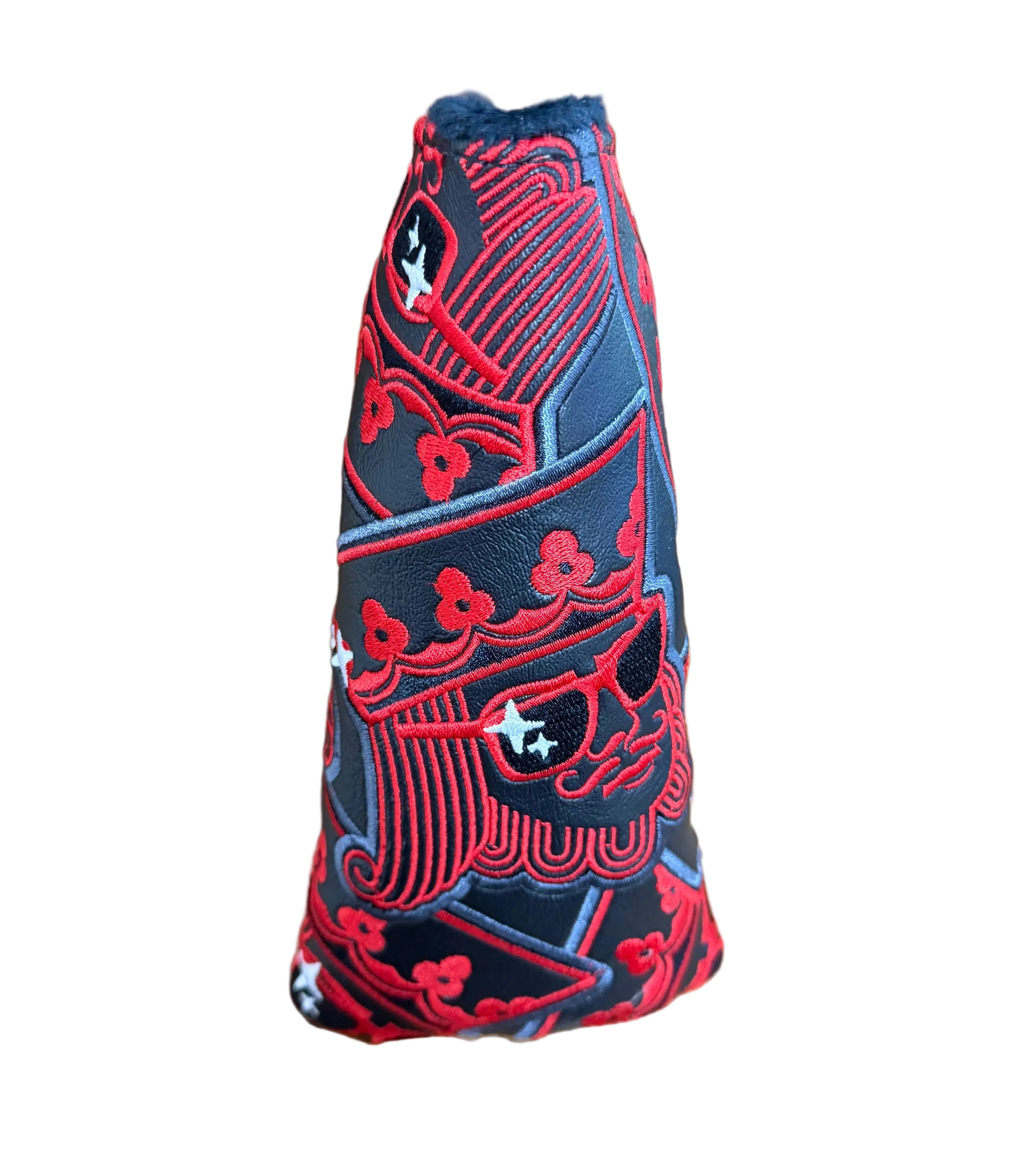 Swag Golf - Dazzlin' King Red/White/Black Blade Putter Headcover *opened, no bag* - Image 3