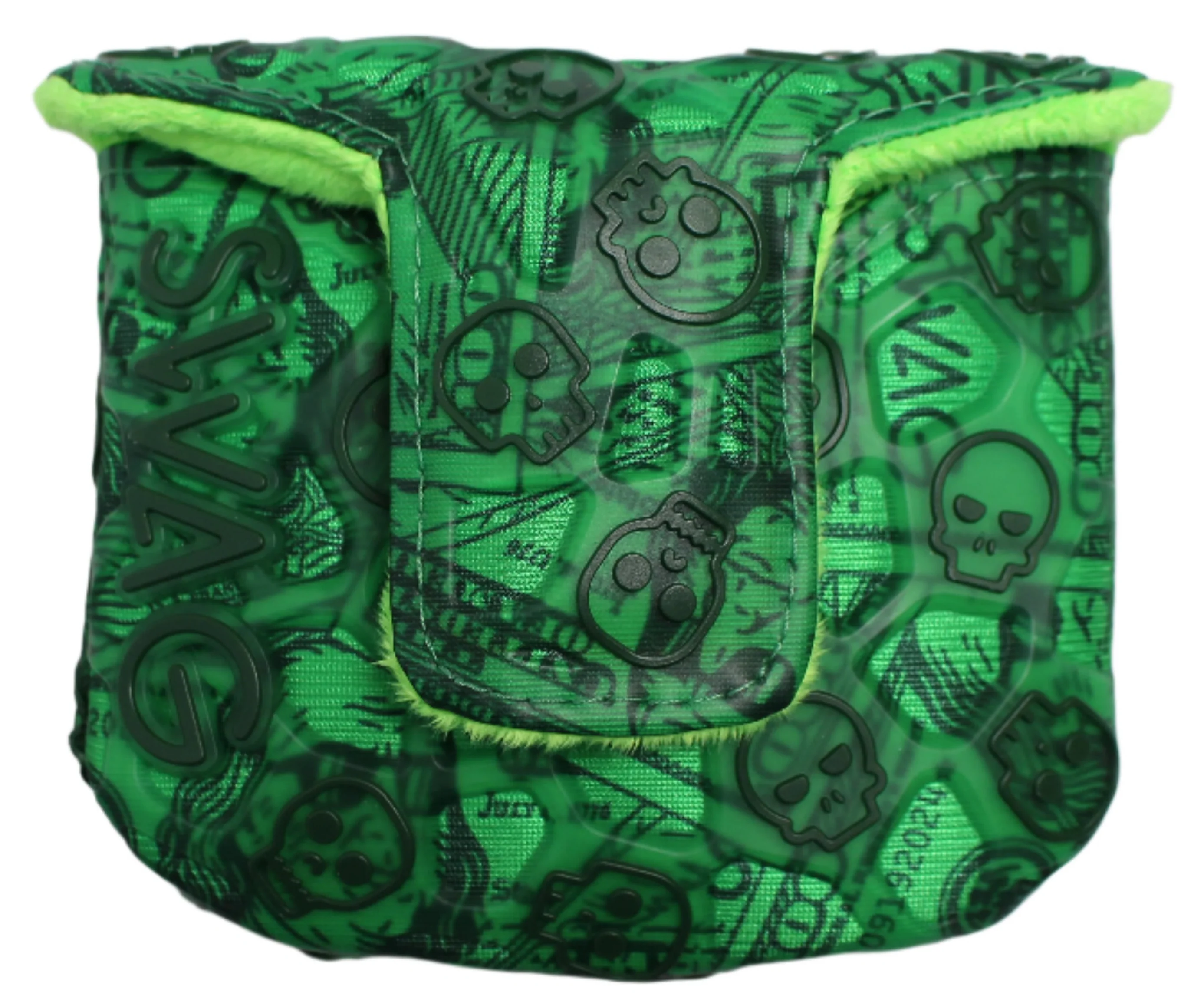 Swag Golf - Dollar Bills Skull TPU Mallet Putter Headcover *opened, no bag* - Image 3