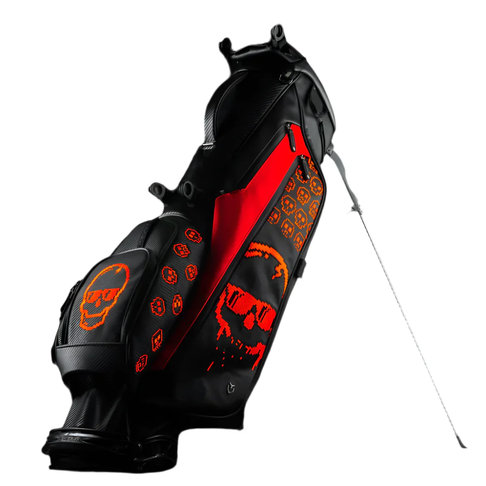 Swag Golf - Game Over Red/Black Vessel Golf Bag - Image 3