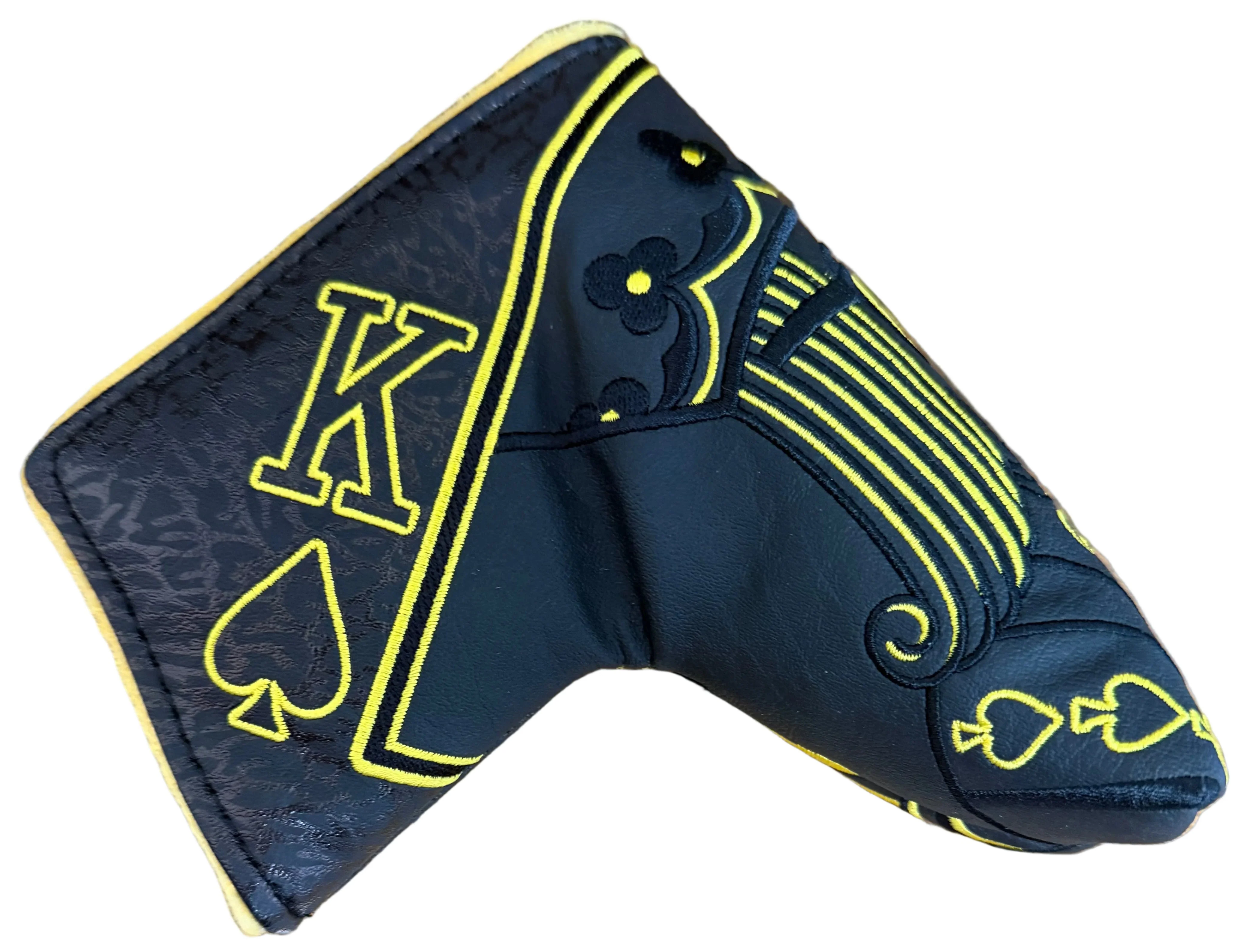Swag Golf - Gold/Black King Blade Putter Headcover *opened, no bag*