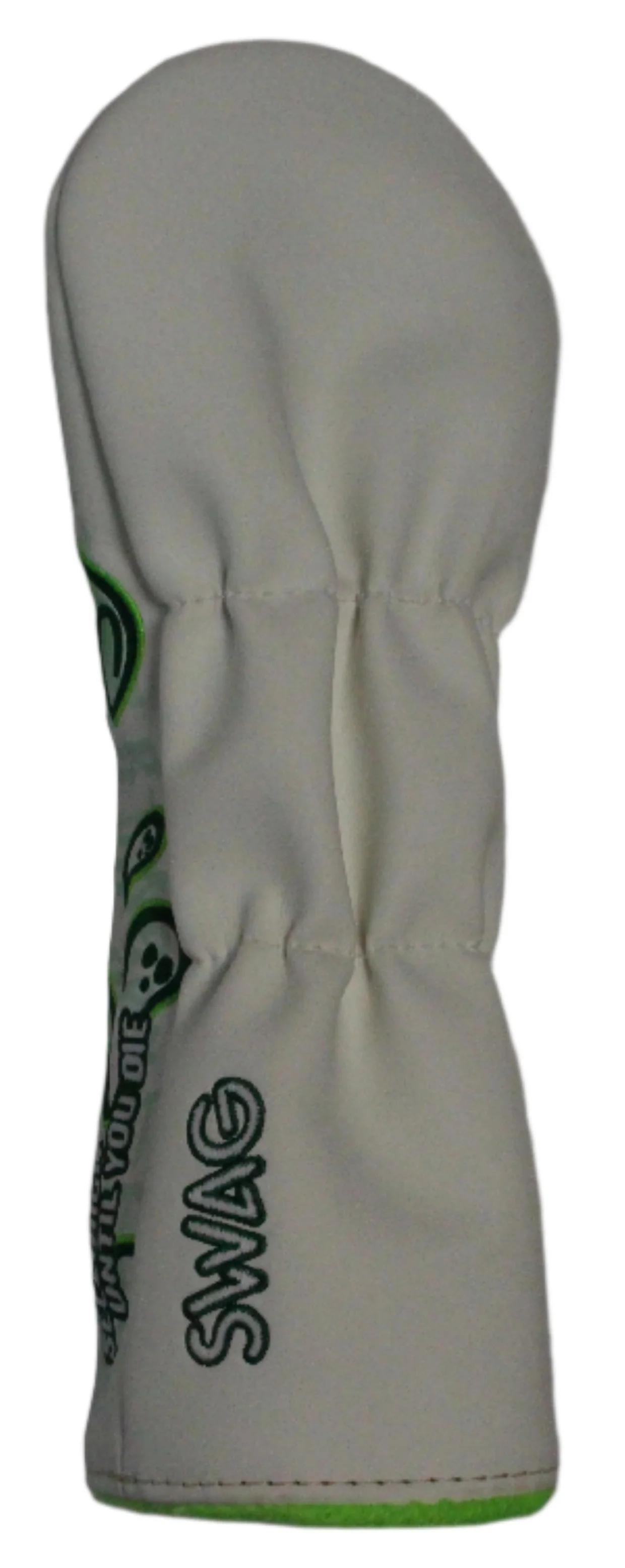 Swag Golf - Haunted Flipper White/Green Fairway Wood Headcover *opened, no bag* - Image 3