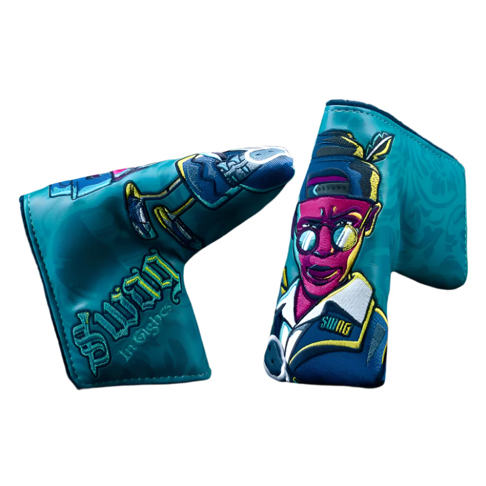 Swag Golf - In Tights Dave Chappelle British Open 2024 Blade Putter Headcover *opened, no bag*