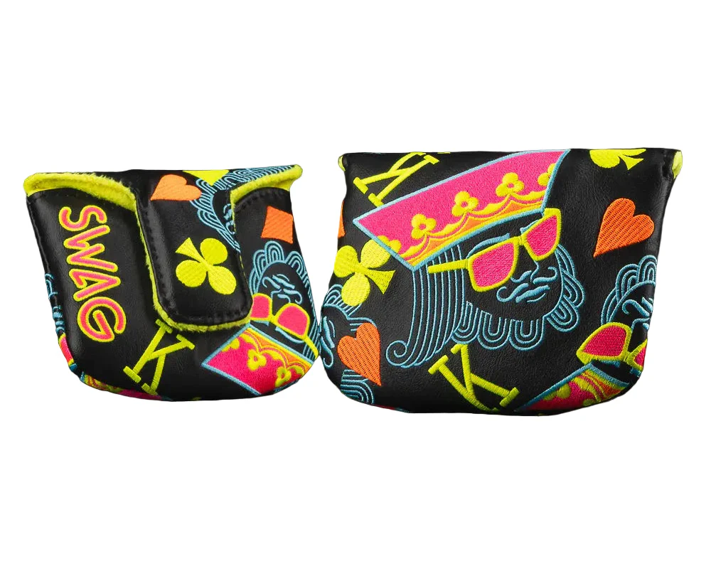 Swag Golf - Island Vibes Poker King Mallet Putter Cover *opened, no bag*