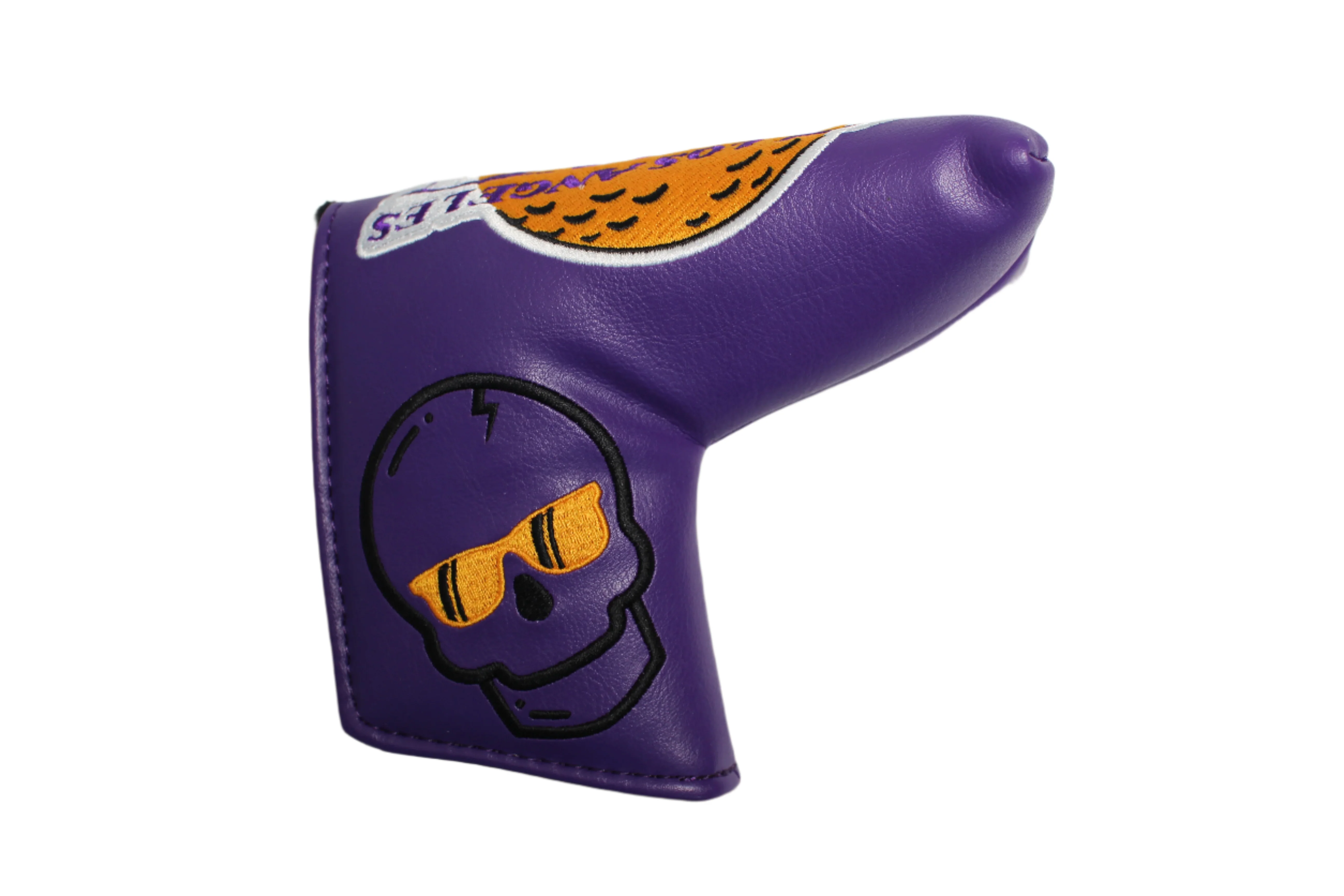 Swag Golf - LA Swag Purple (Lakers) VERY RARE *opened* Blade Putter Headcover - Image 3