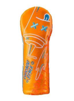 Swag Golf Mandarin Chicago Style Jumbo Dog Fairway Wood Headcover