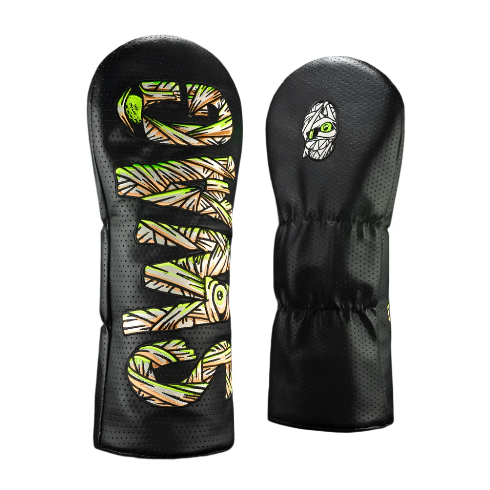 Swag Golf - Mummified Black/Green/White Driver Headcover *opened, no bag*