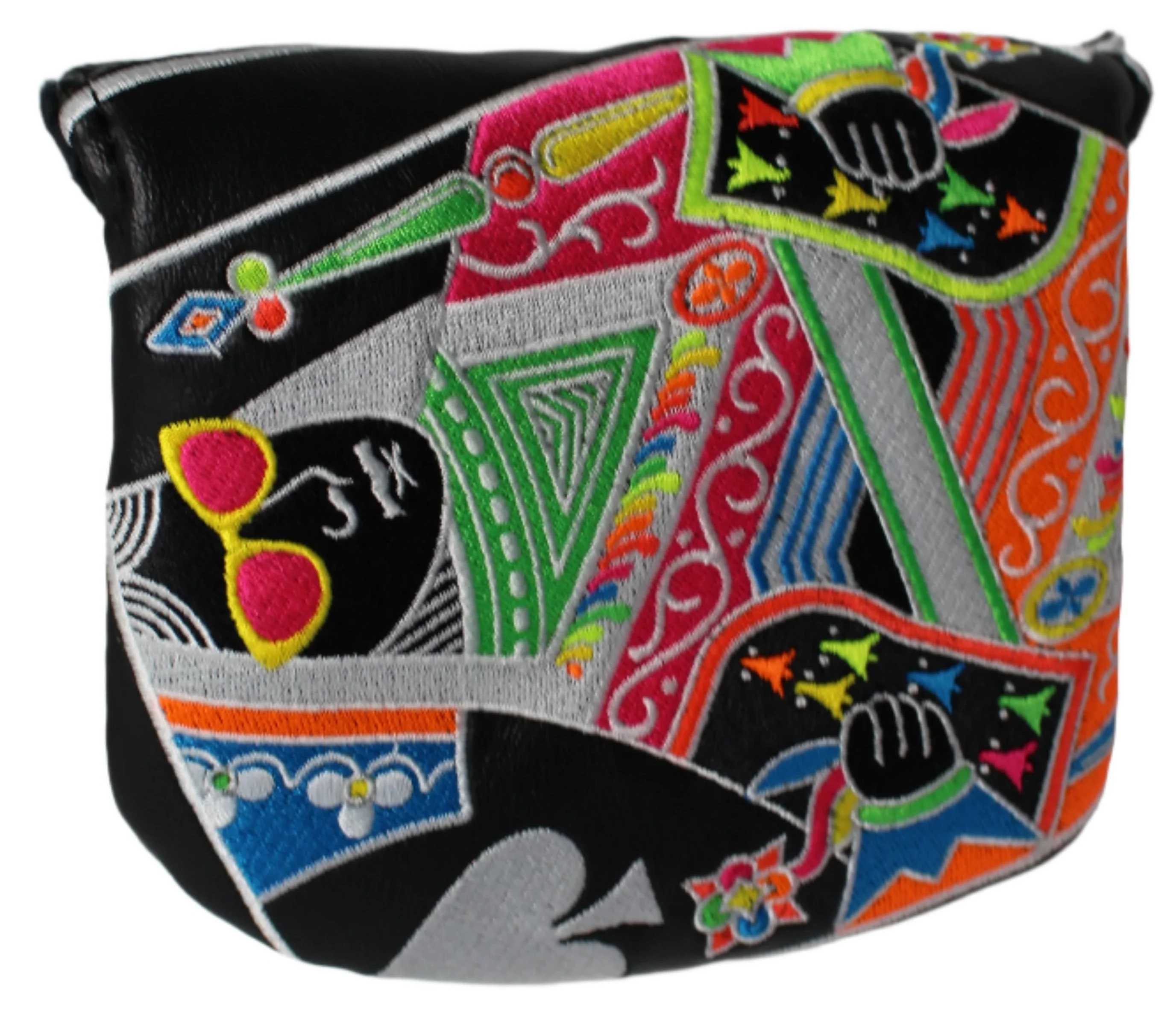 Swag Golf - Mystery Box Wildcard Rainbow Queen of Spades Mallet Putter Headcover *opened, no bag* - Image 2