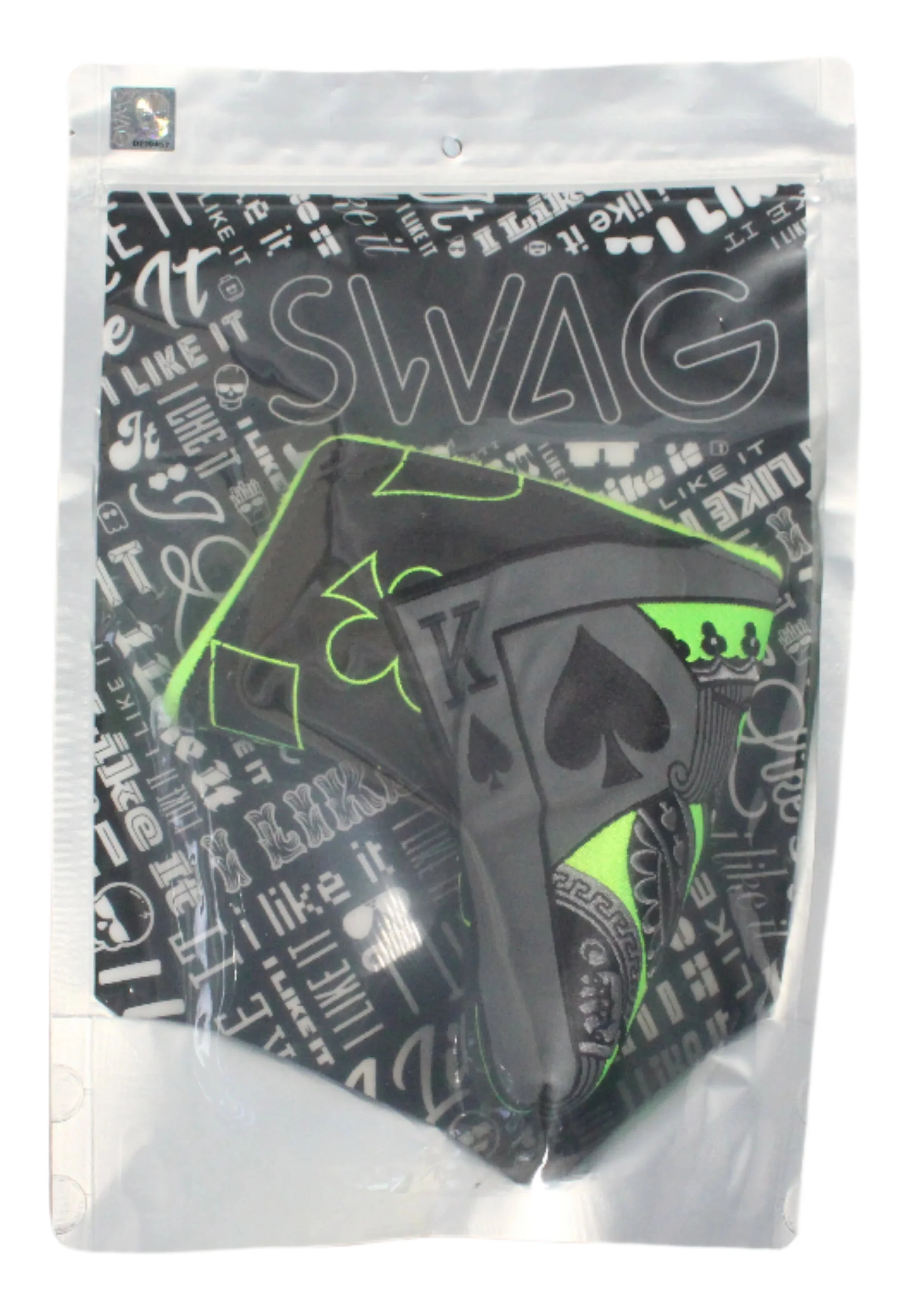 Swag Golf - Neon Green Roulette King Blade Putter Headcover *opened, no bag*