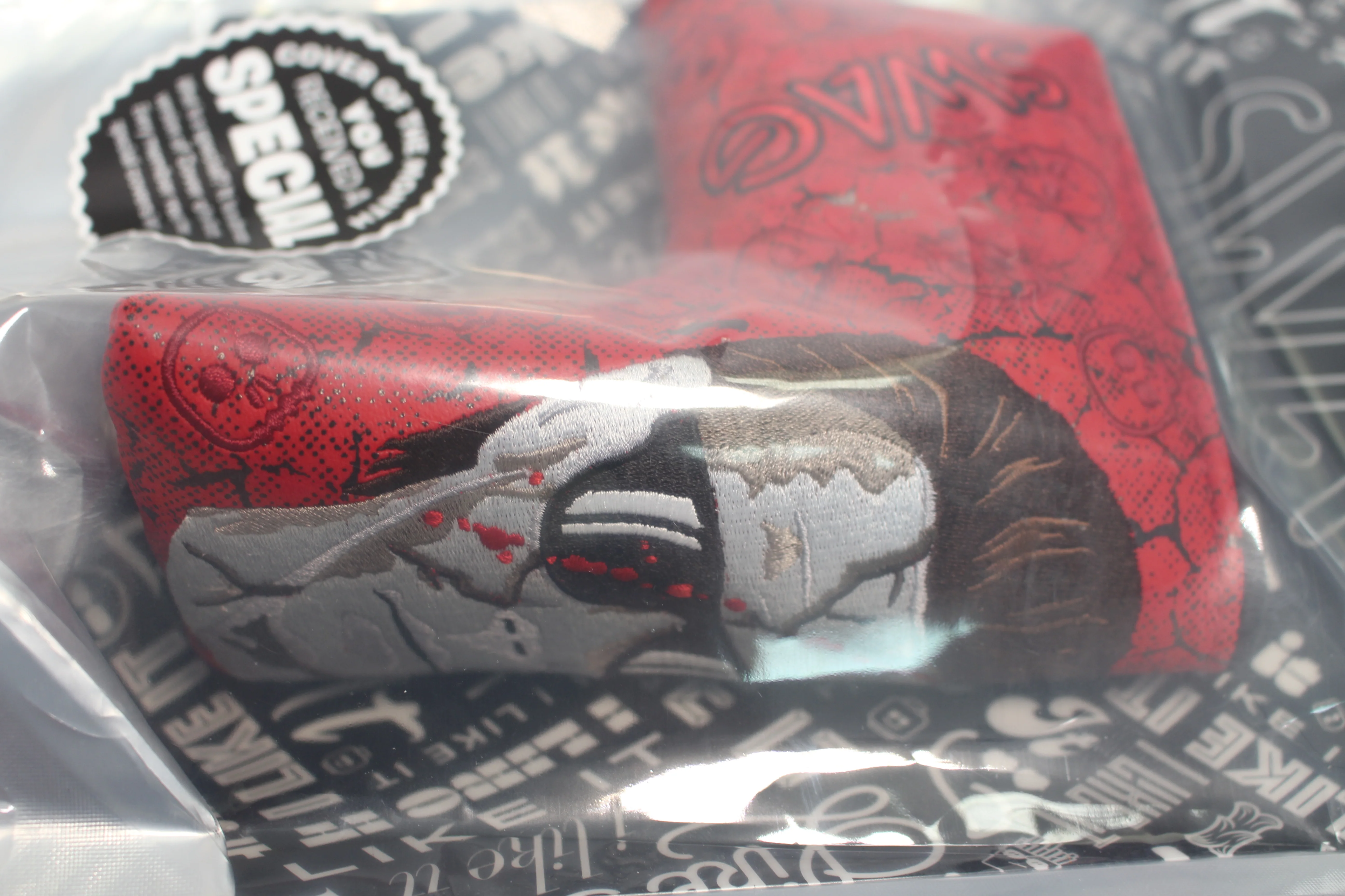 Swag Golf - October (Michael Meyers) Special Blade Putter Headcover *opened, no bag*