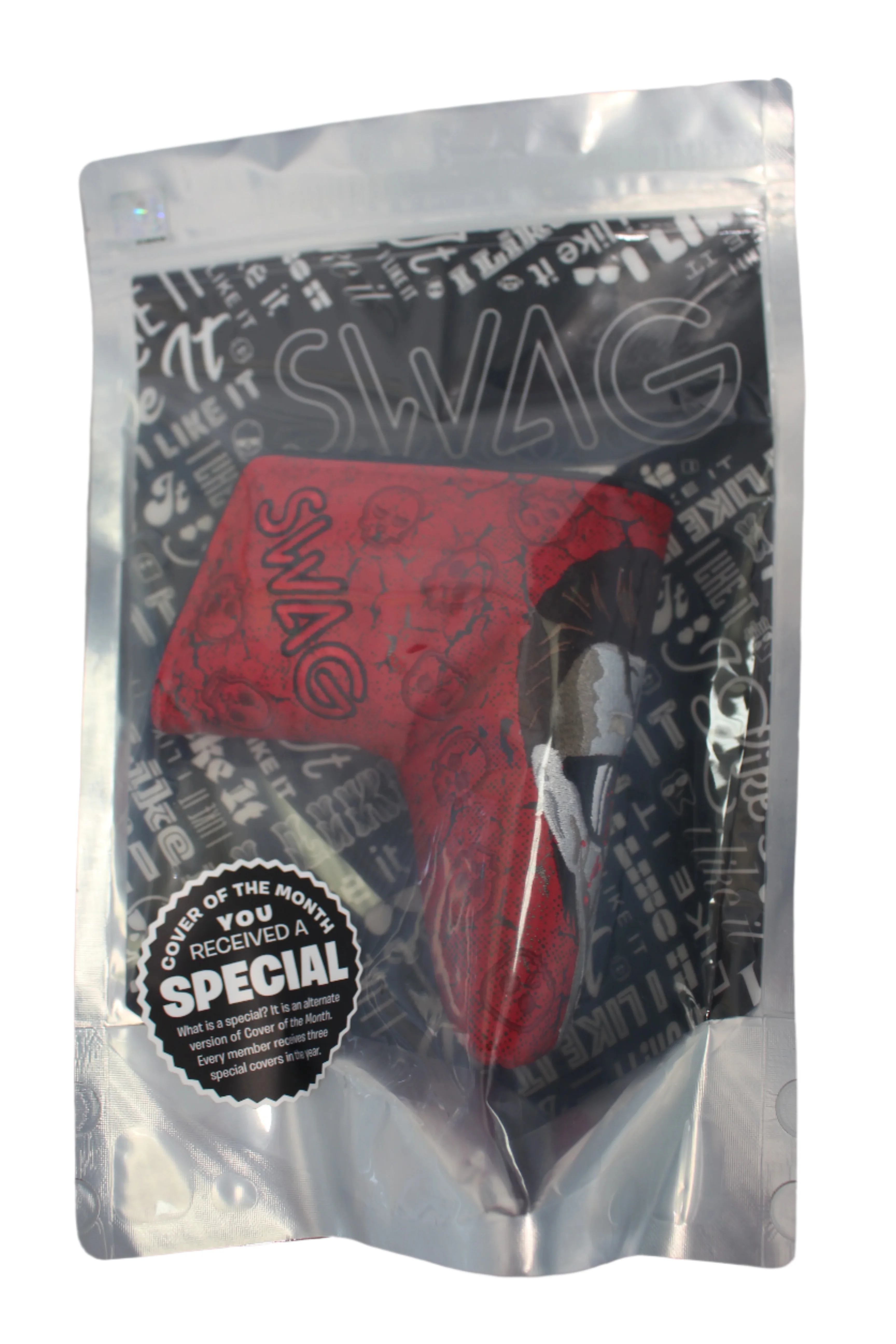 Swag Golf - October (Michael Meyers) Special Blade Putter Headcover *opened, no bag* - Image 2