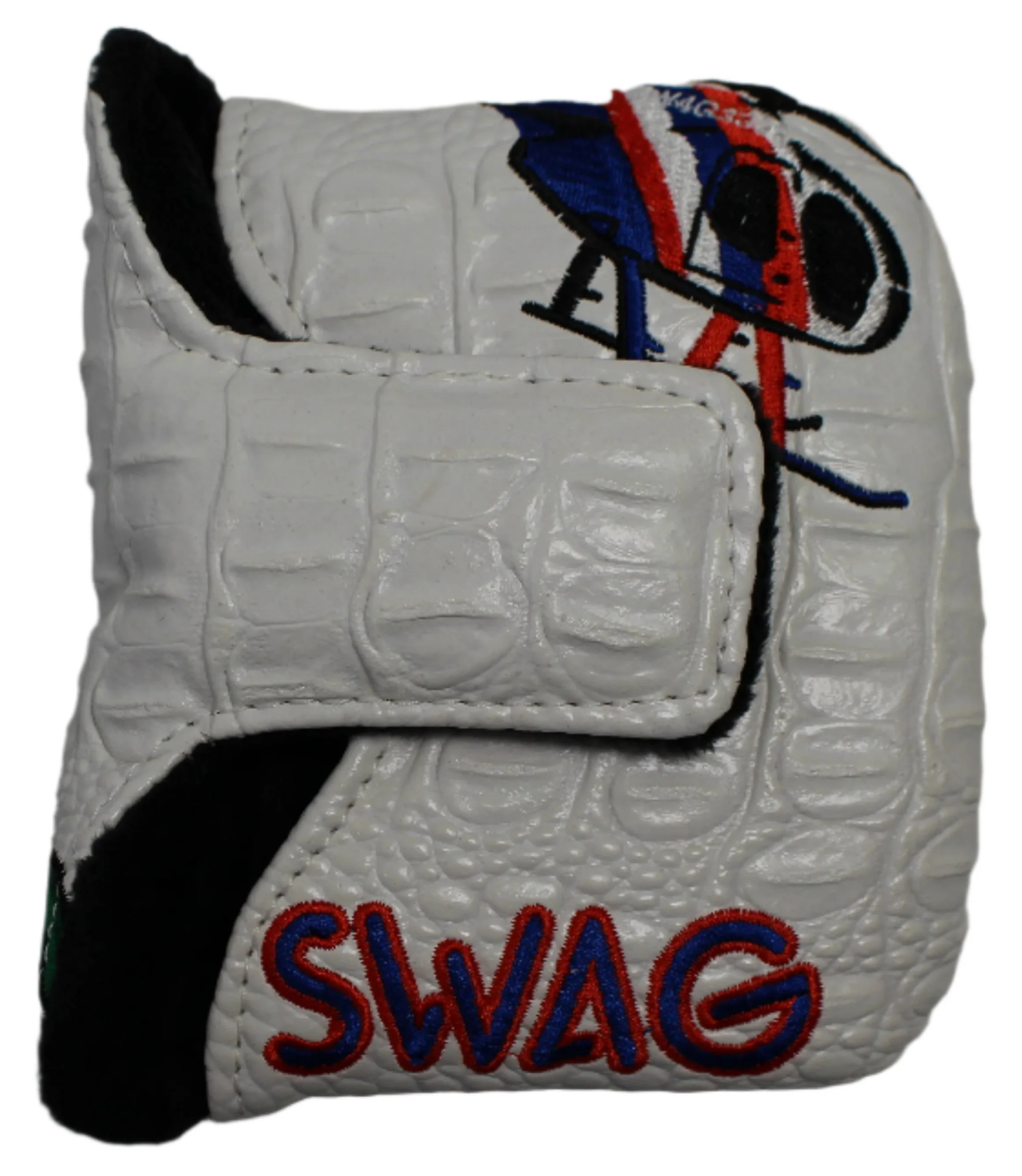 Swag Golf - Private Investigator (Magnum PI) 2.0 White Mallet Putter Headcover *opened, no bag* - Image 2