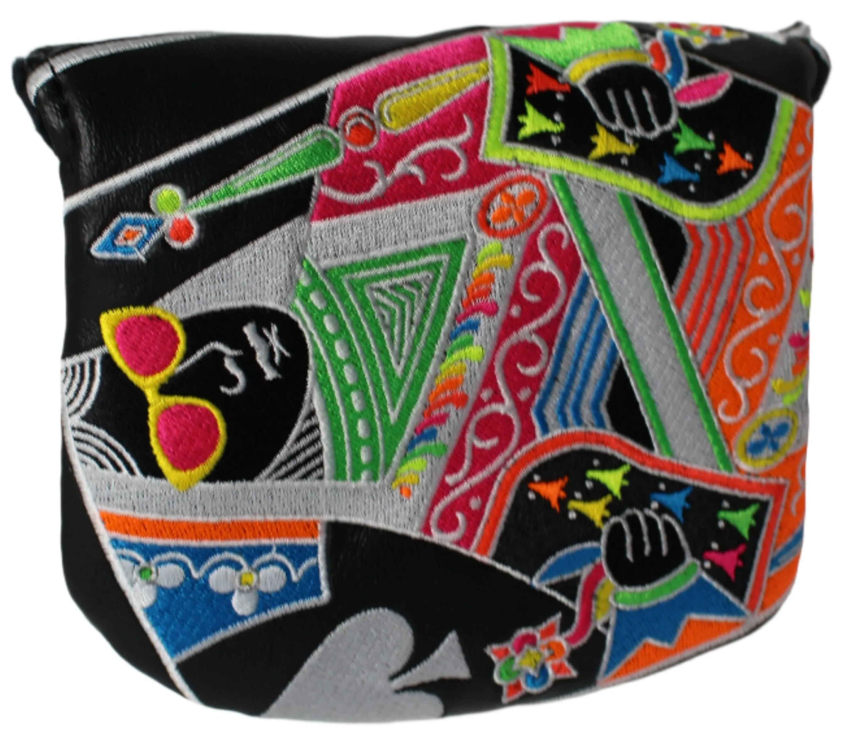Swag Golf - Recycle Patchwork Queen Mallet Putter Headcover *opened, no bag* - Image 2