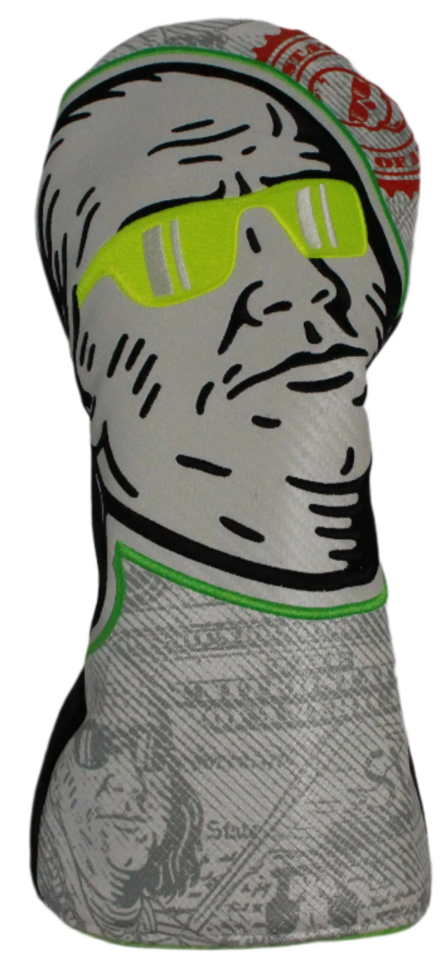 Swag Golf - Shaded Benjamin Franklin Driver Headcover *opened, no bag*