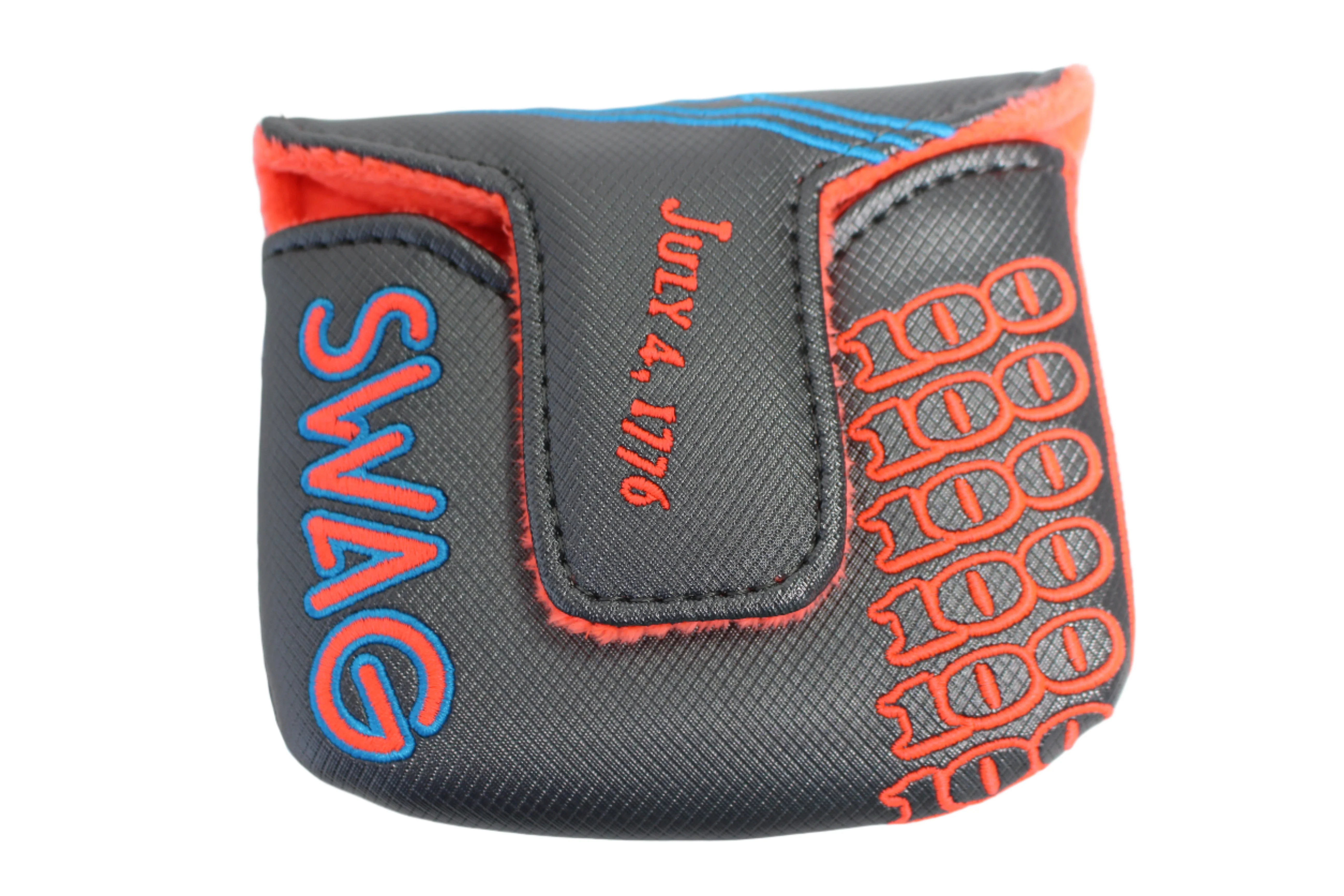 Swag Golf - Shadow Creek (Benjamin Franklin) Liberty Bell Mallet Putter Headcover - Image 2
