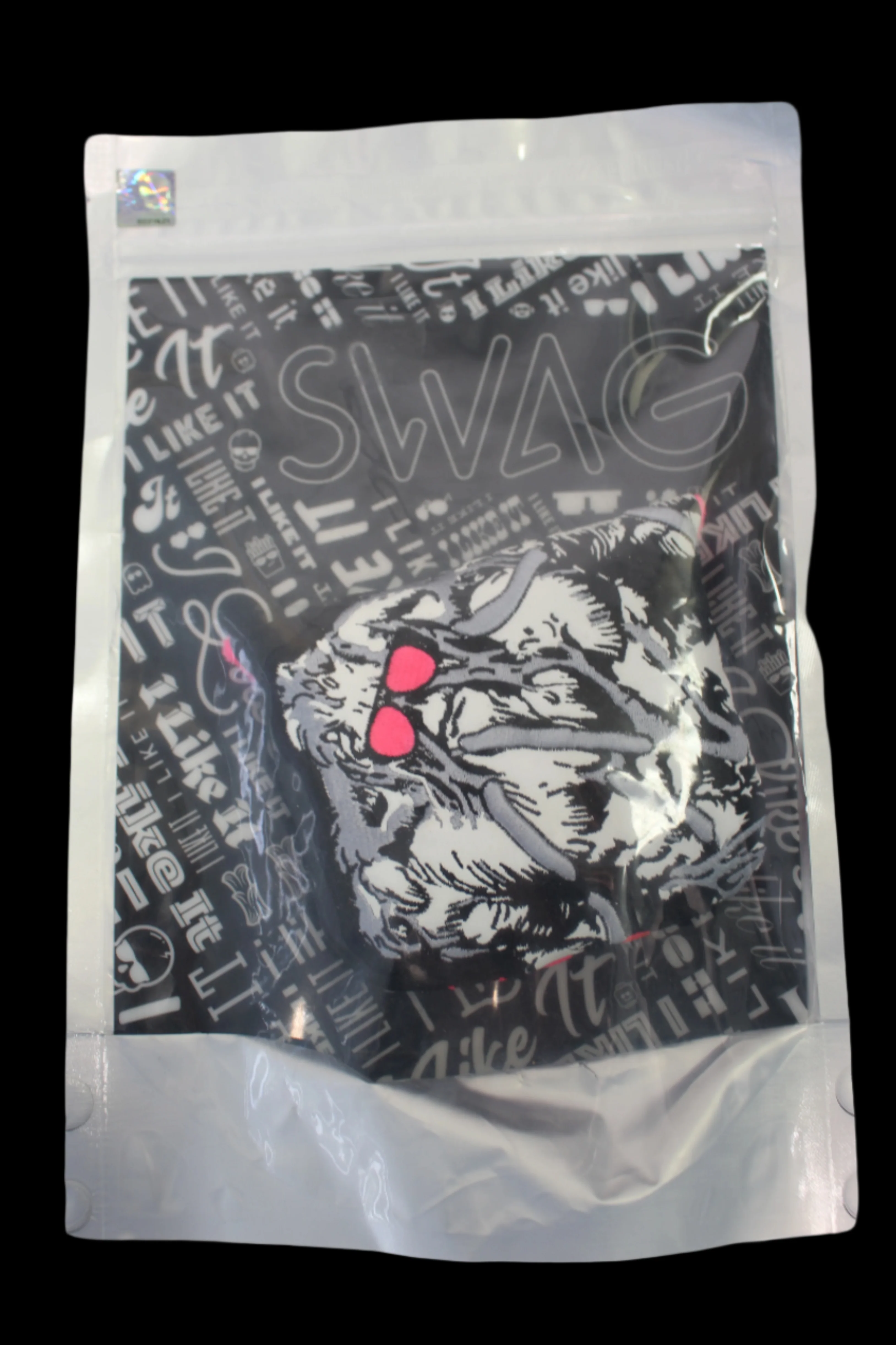 Swag Golf - Thing 6.0 (Yeti) Pink/Black Mallet Putter Headcover *opened, no bag* - Image 2