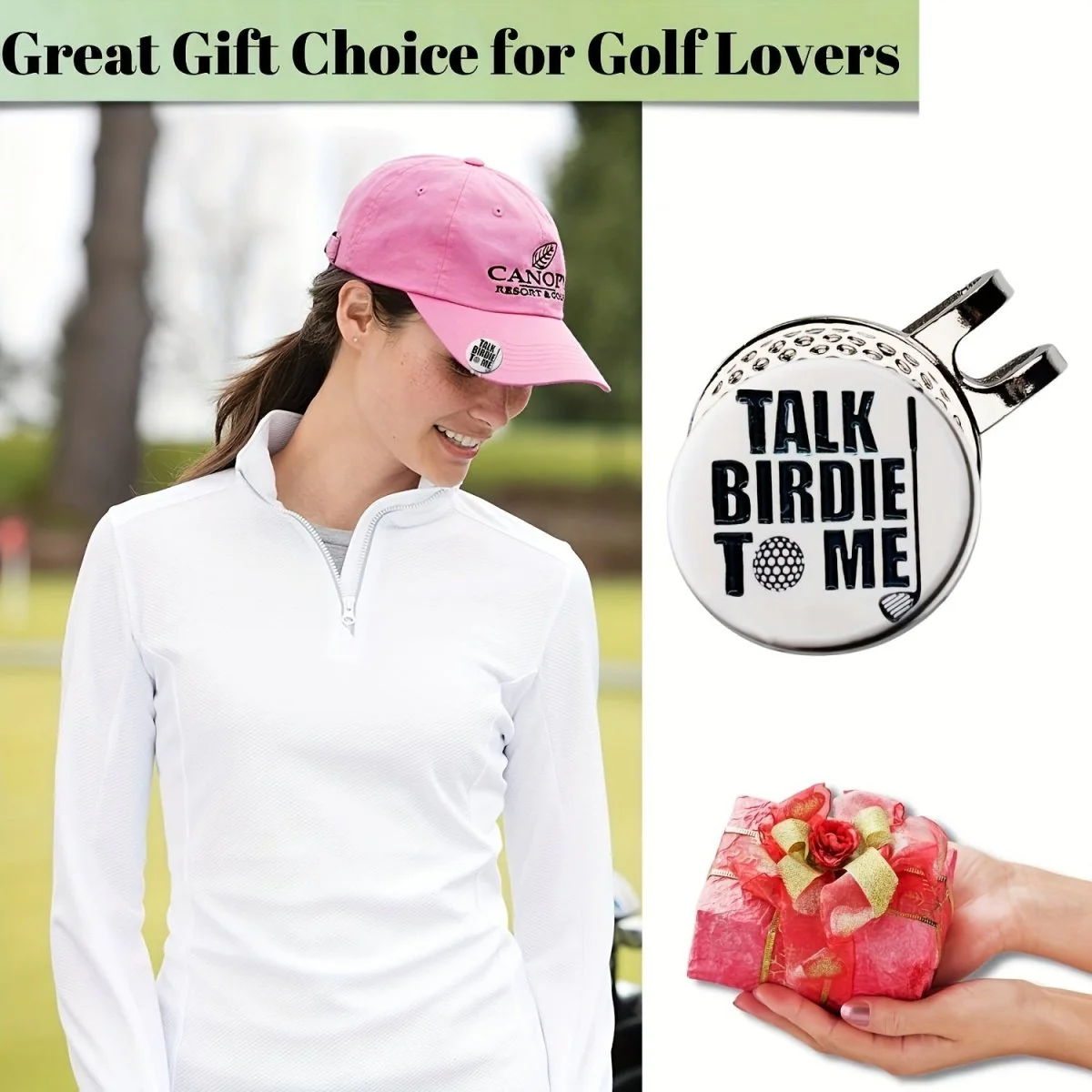 "Talk Birdie To Me" Golf Ball Marker - Image 3